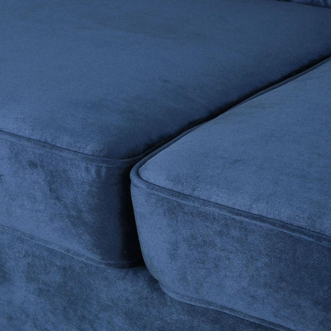 Elden Fabric Sofa (Navy Blue)