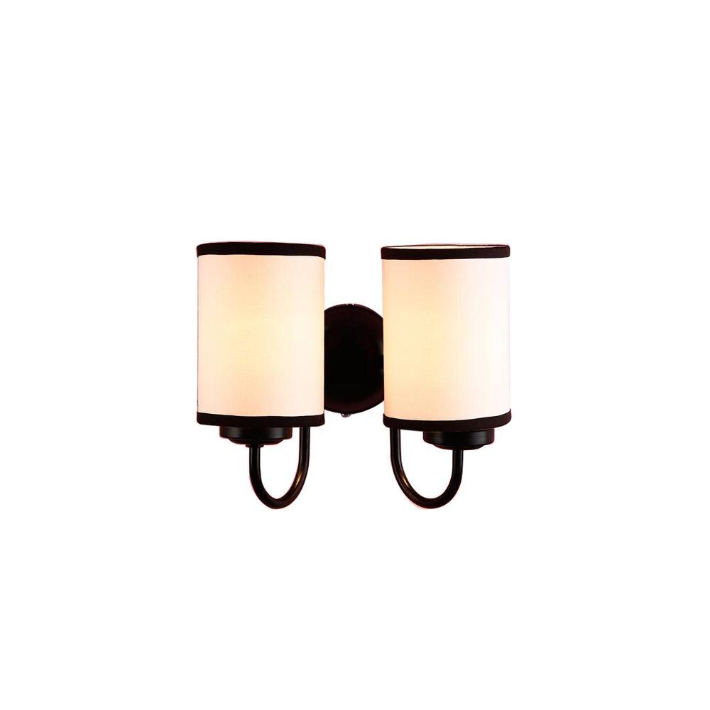 Waylin Multicolour Fabric Wall Light