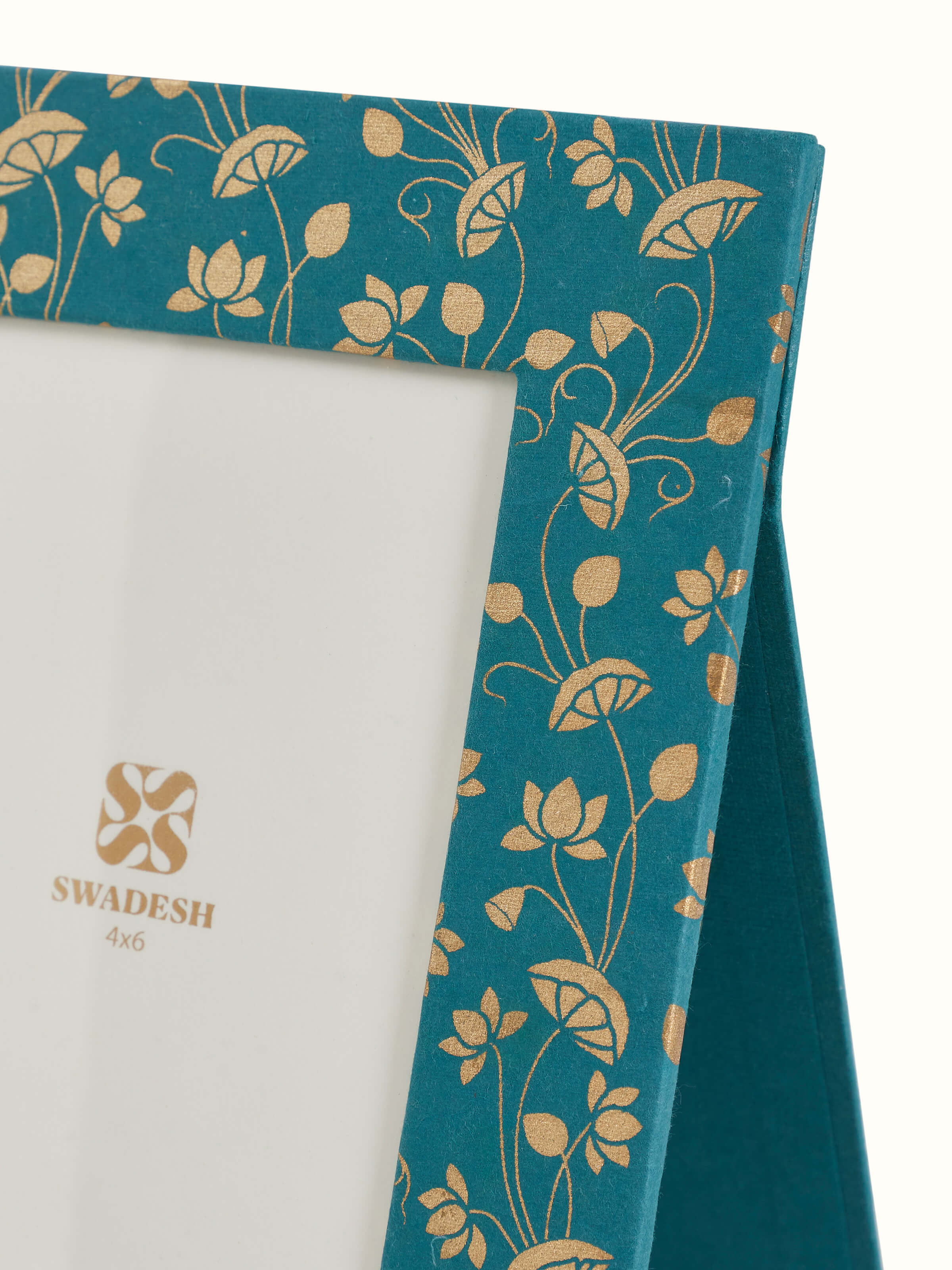 Detail shot of Handmade Paper Photo Frame