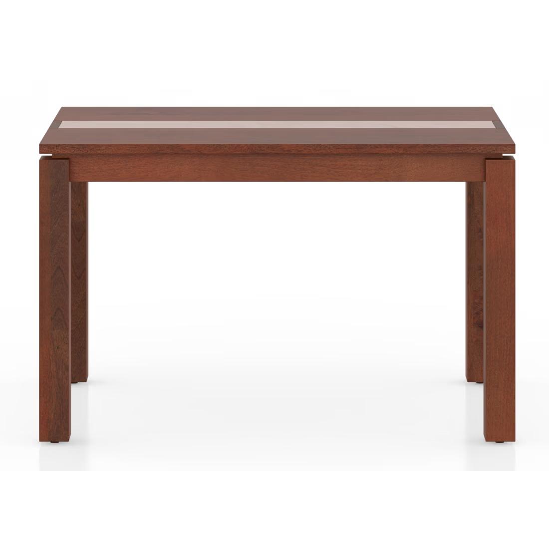 Atlas Crest Solid Wood 4 Seater Dining Table With Atlas Dining Chairs Set