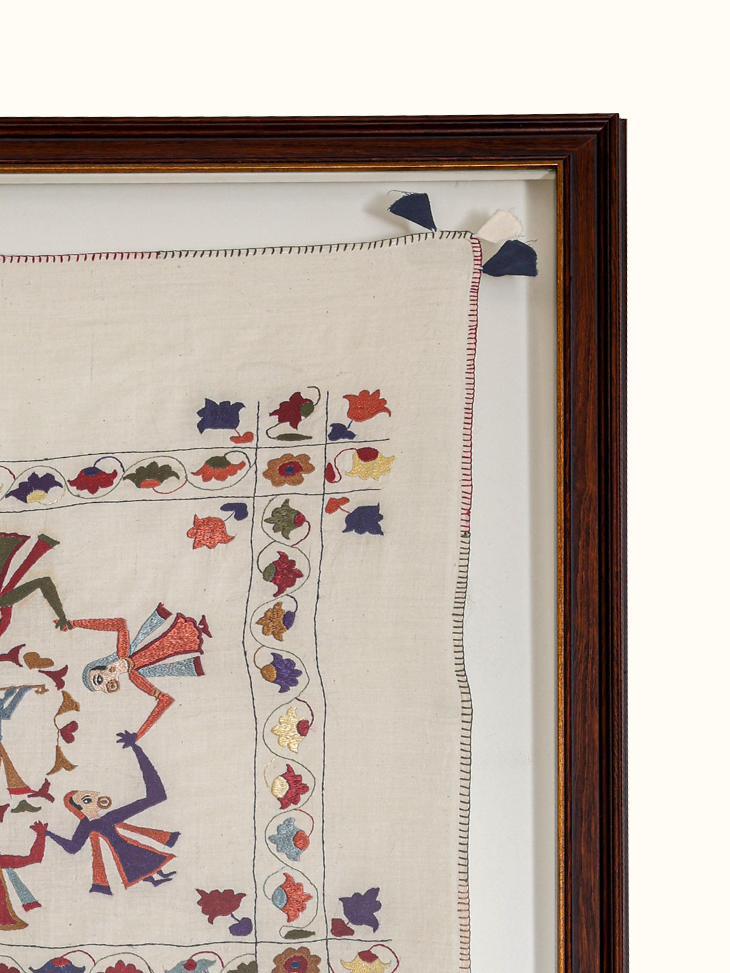 Krishna Chamba Rumal Wall Hanging