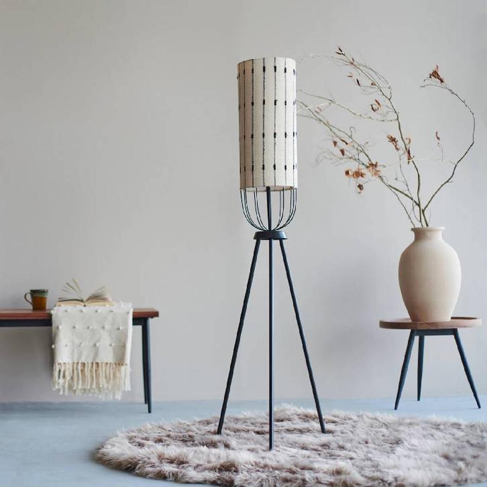 Antz Floor Lamp Black - Orange Tree