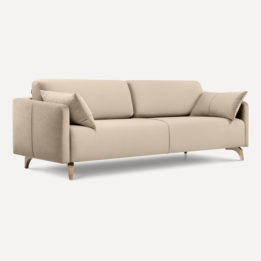 Roma Fabric Sofa (Cream)