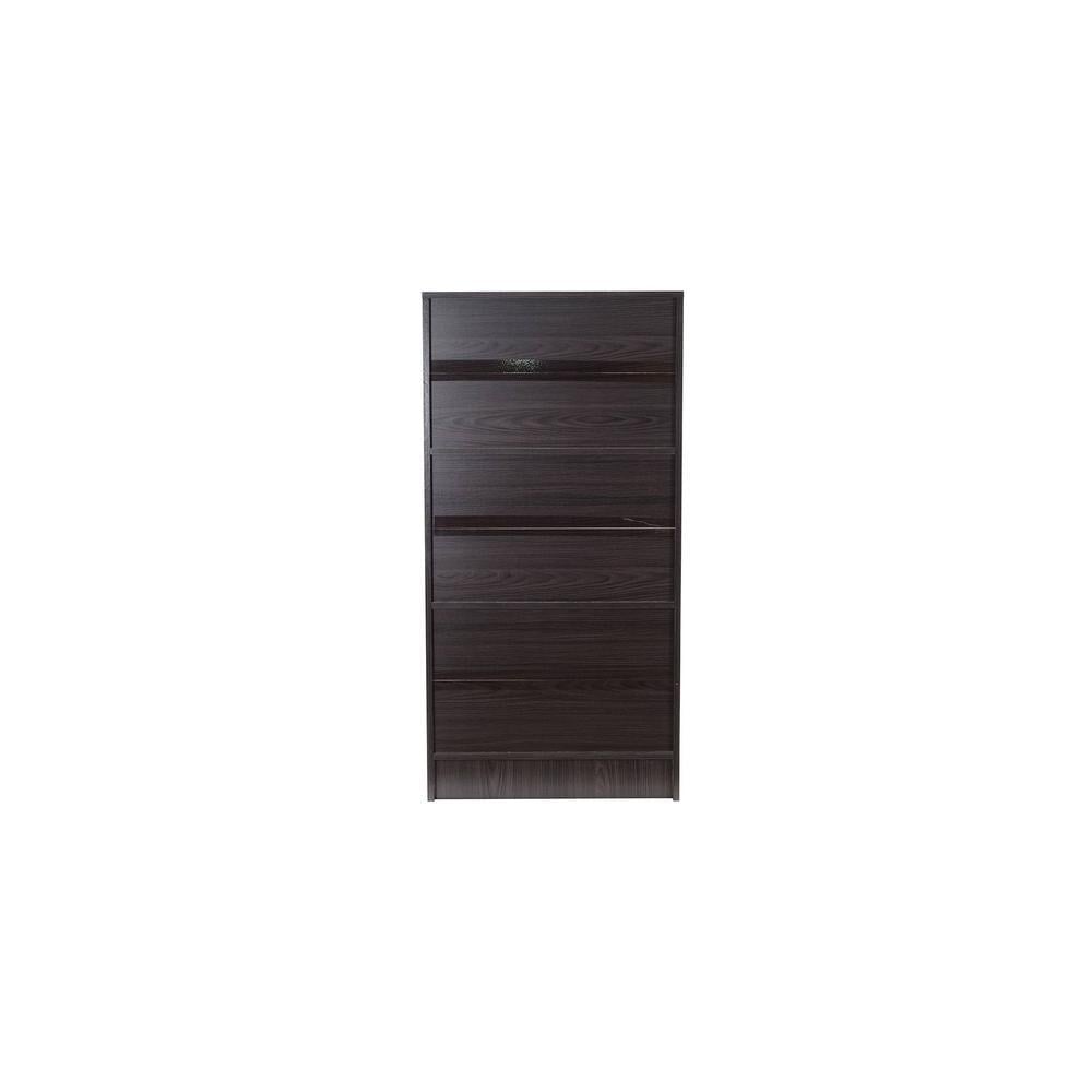 Hayao 3 Tier Book Shelf in Wenge Finish