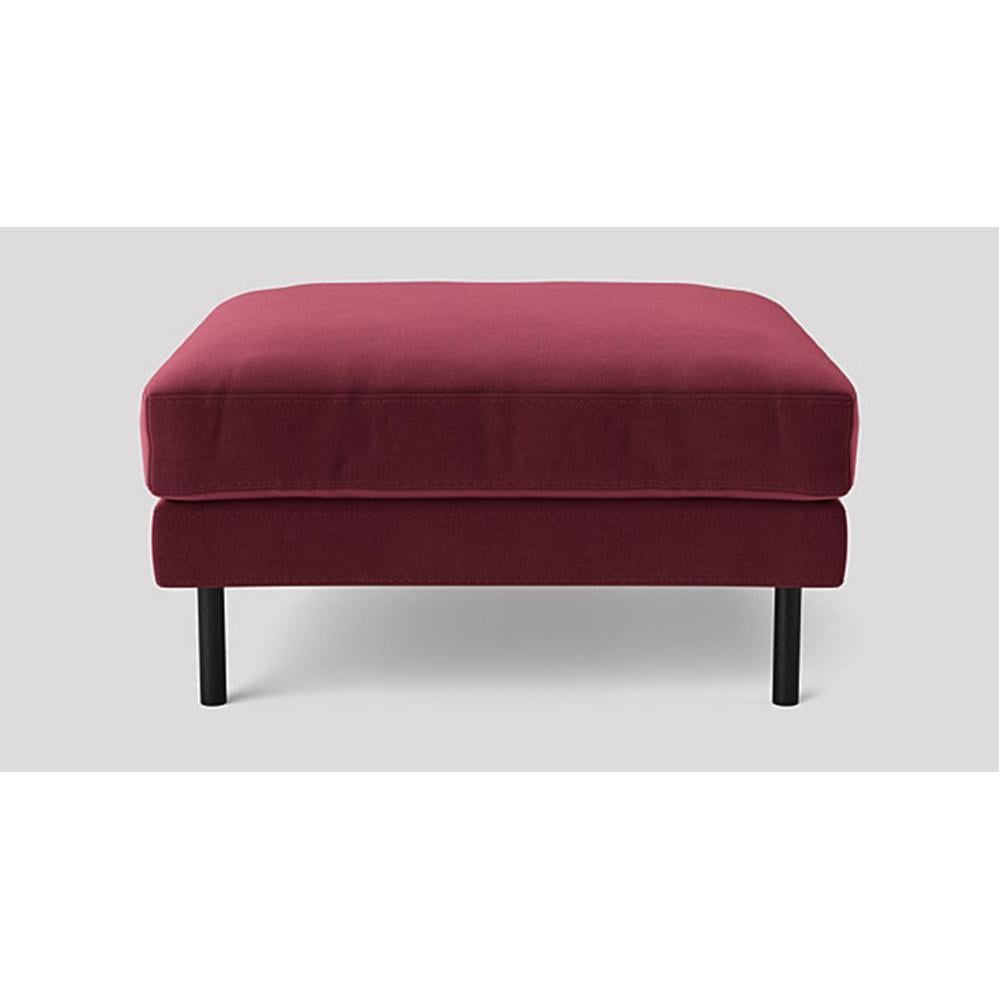 Munich Ottoman Color in Maroon