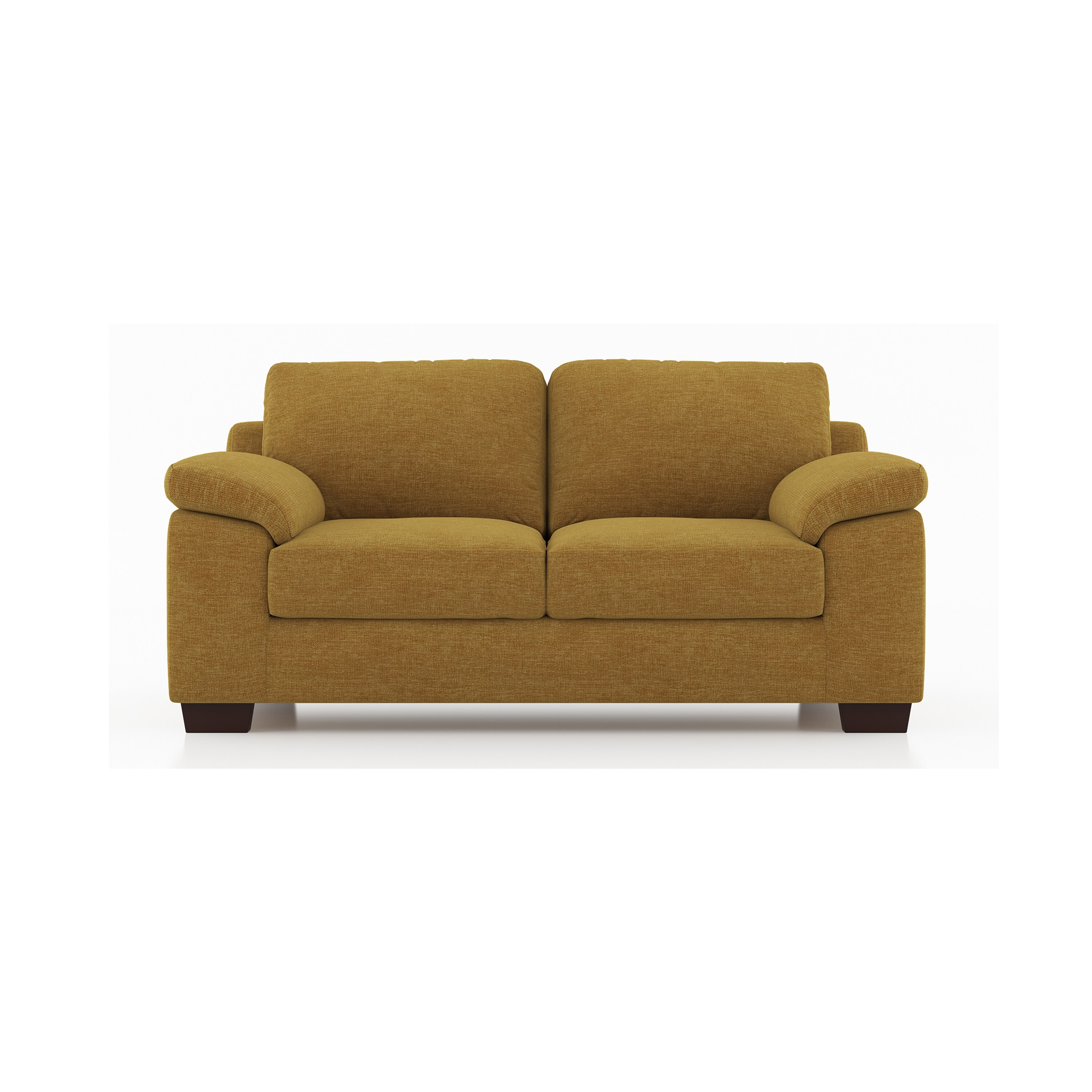 Esquel Sofa Set (Colour: Ochre, Seater: 2+1+1)