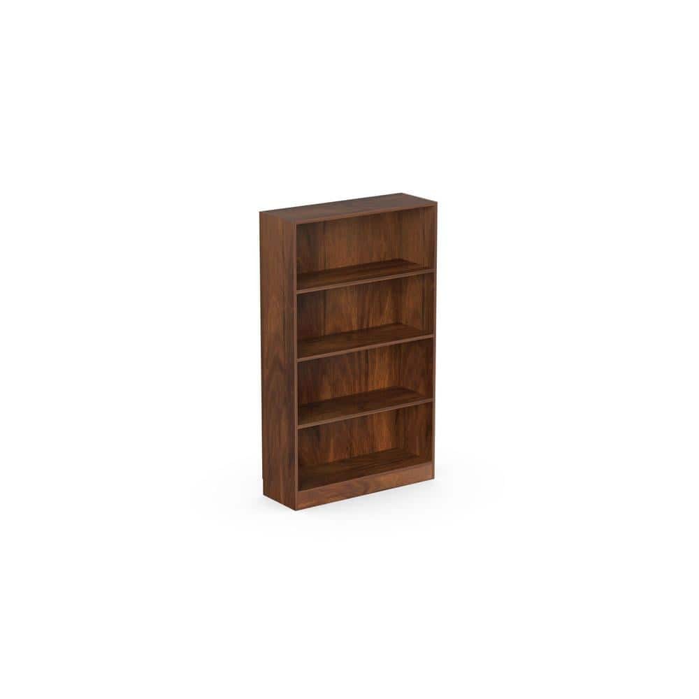 Alex Engineered Wood Bookshelf in Brown Maple
