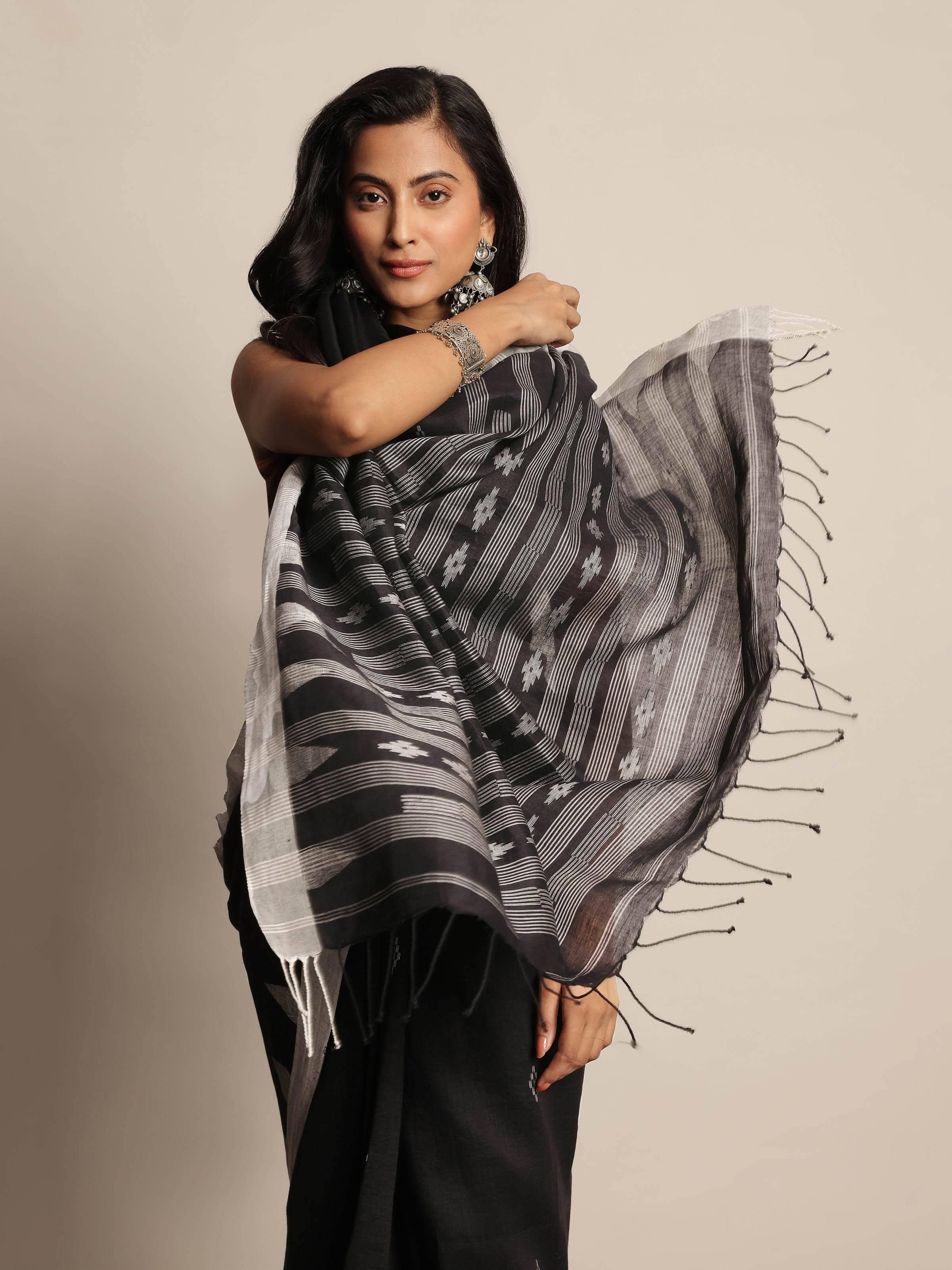 Side view offering a closer look at the natural flow and contemporary appeal.