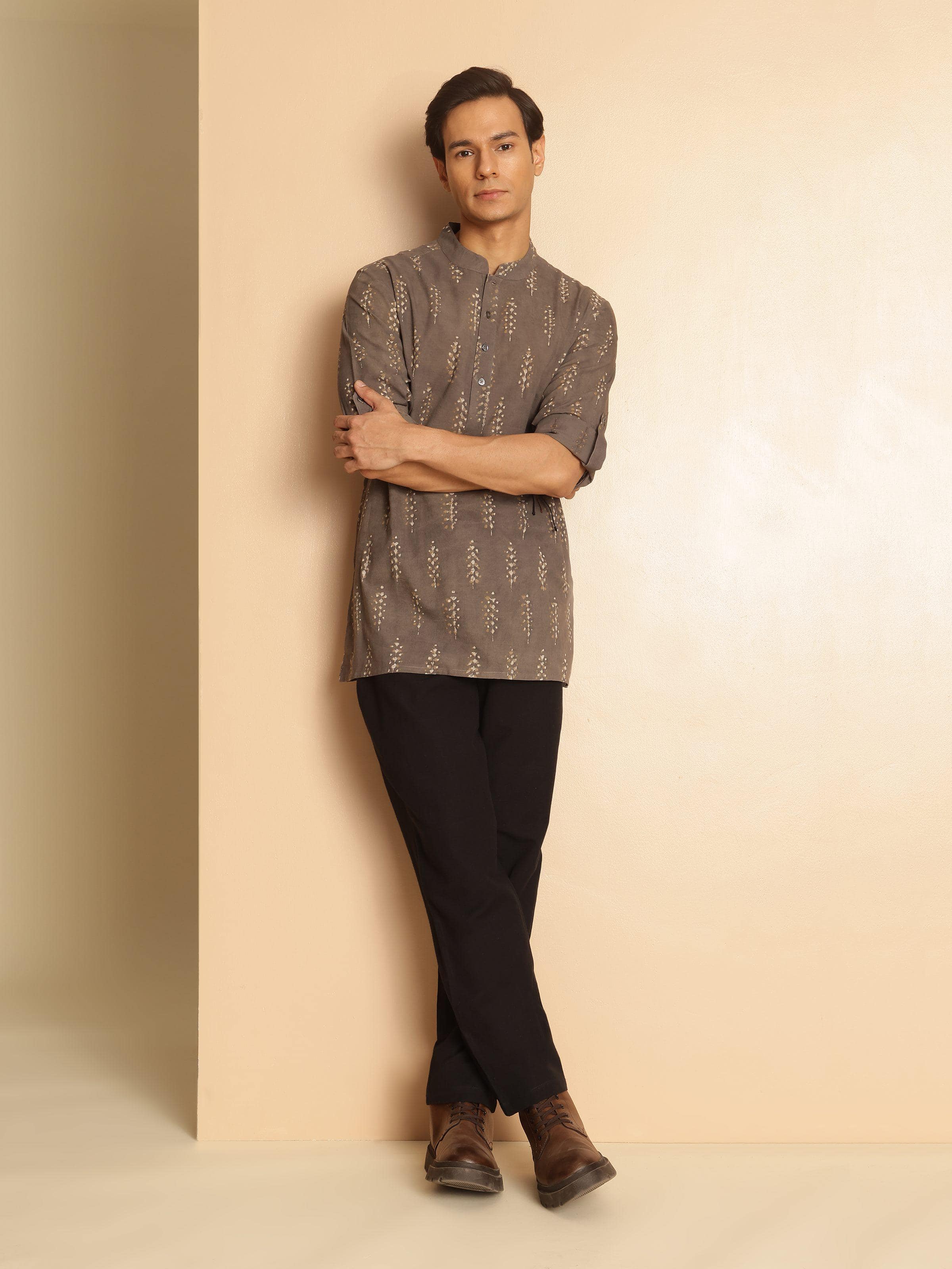 Lifestyle shot highlighting the effortless, earthy vibe.