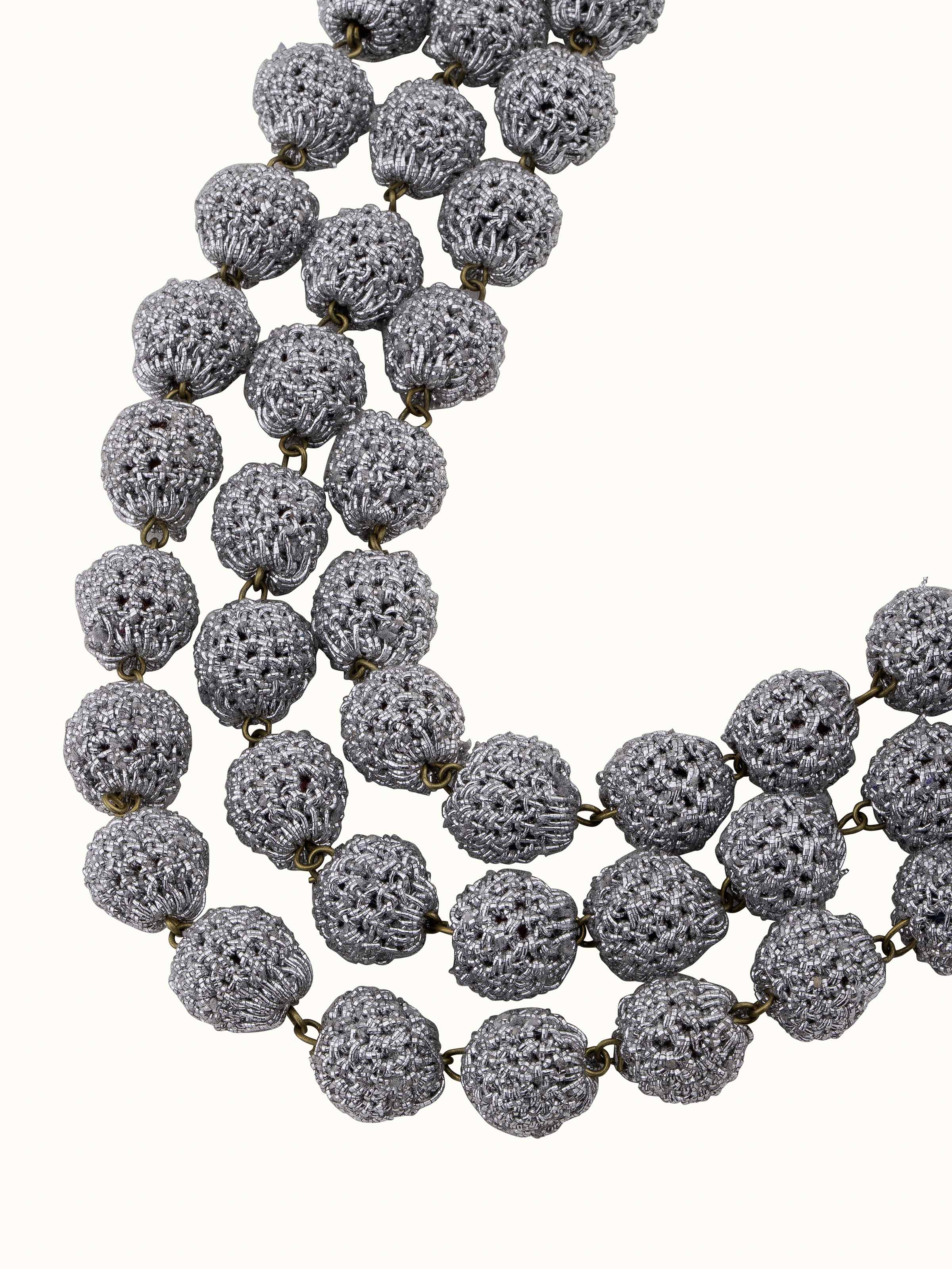 Overview of Crochet Long Necklace, showing overall design