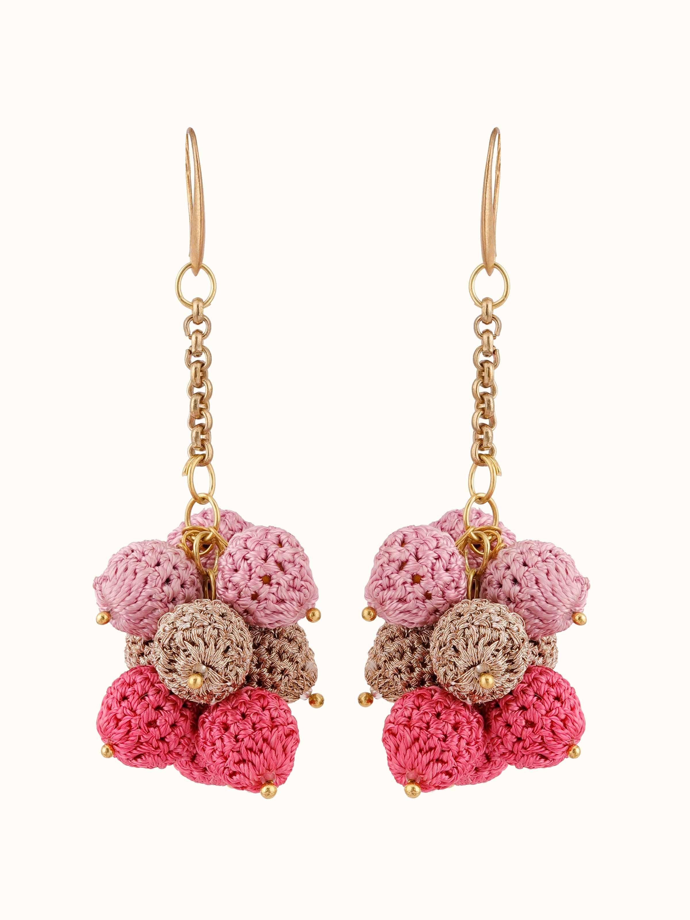 Crochet Drop Earrings