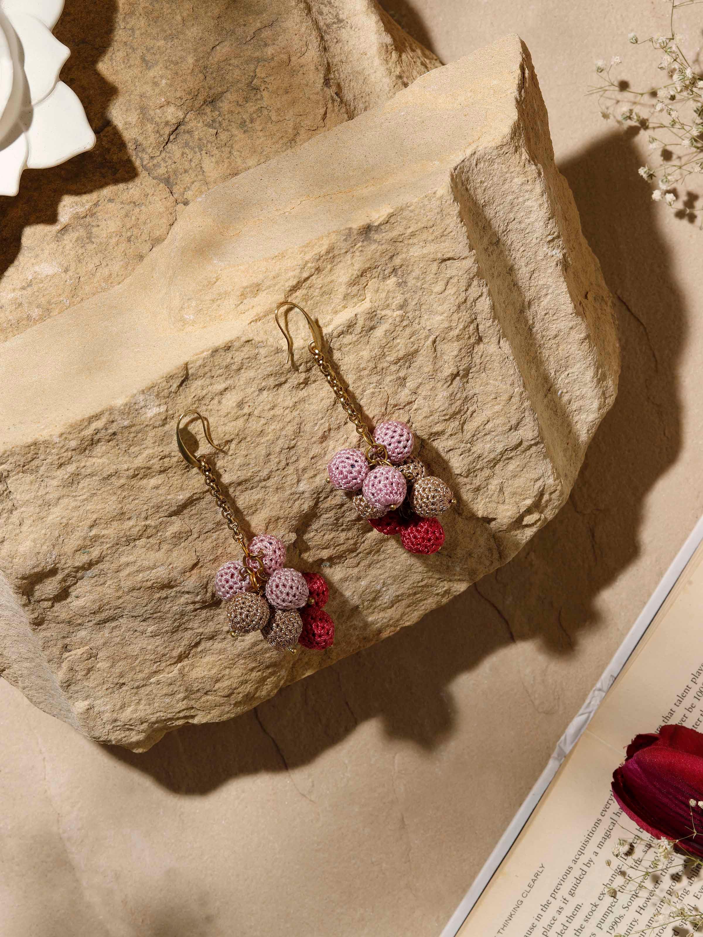 Crochet Drop Earrings