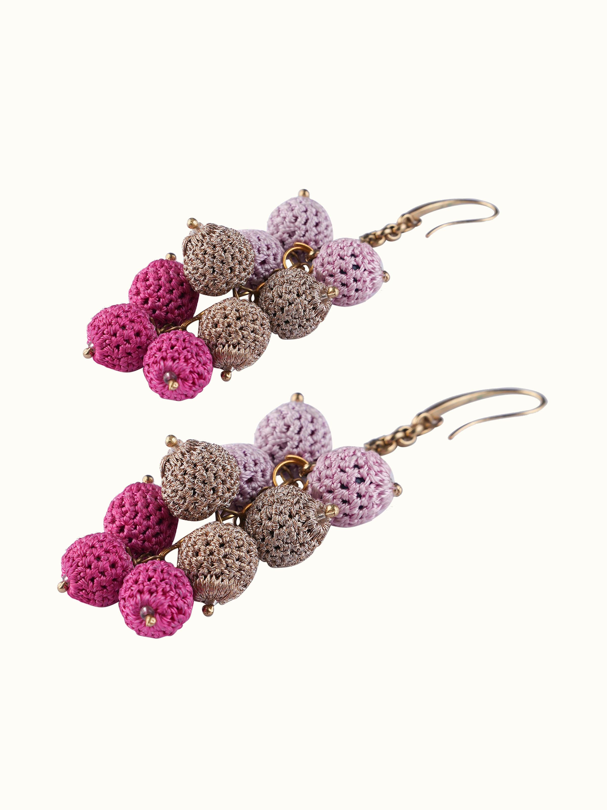 Crochet Drop Earrings