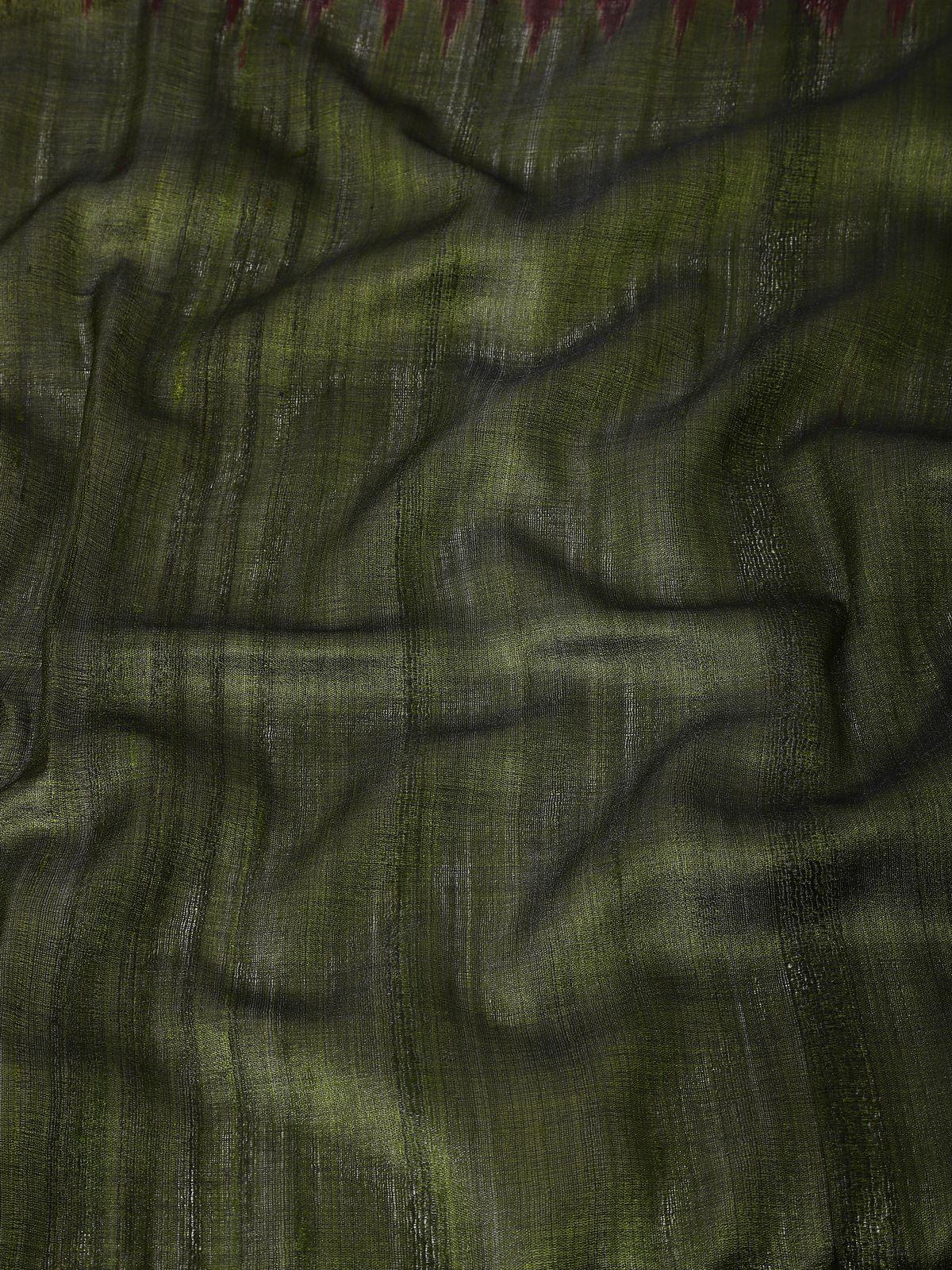 Grey Tussar Silk Dupatta