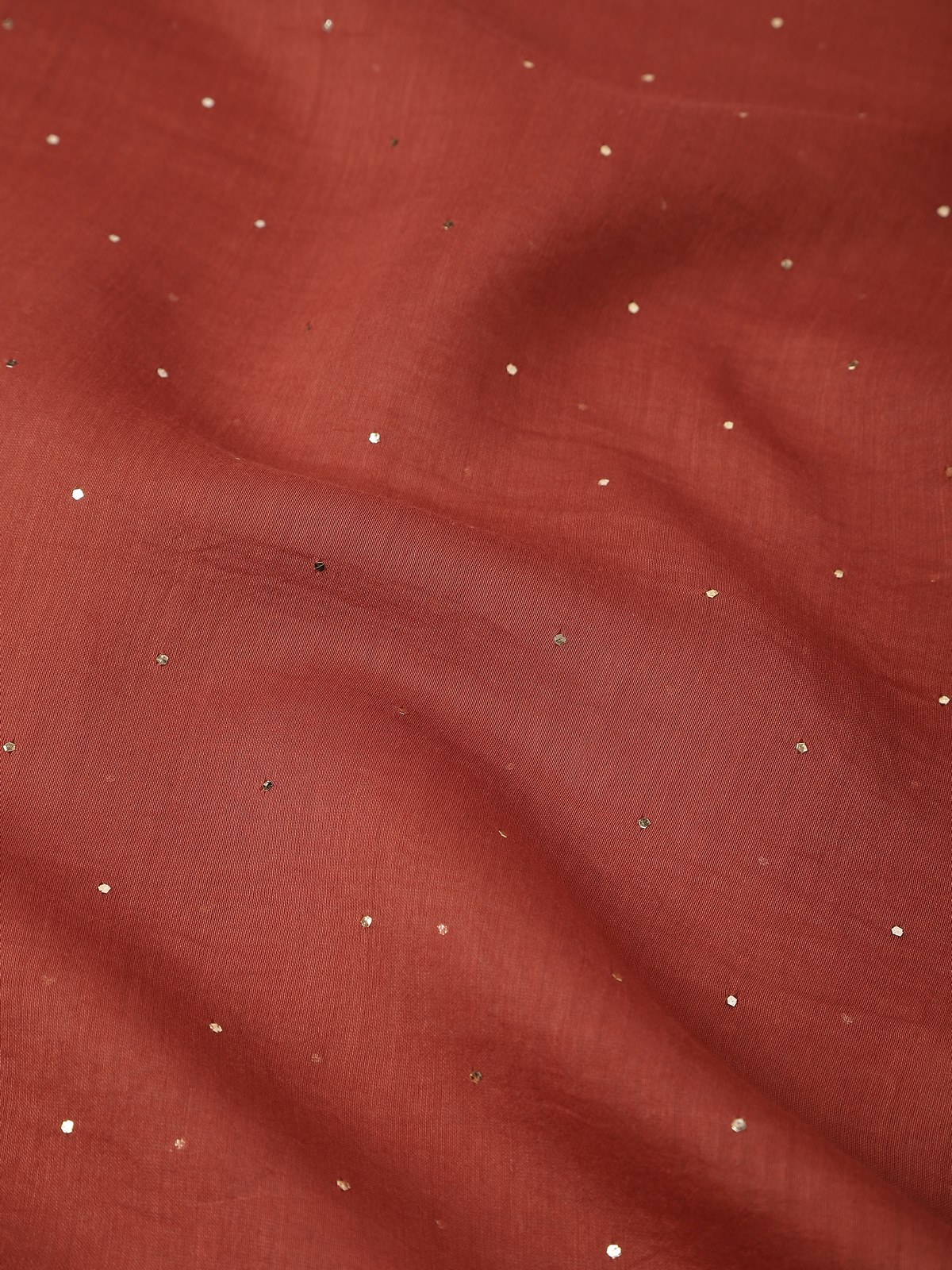 Cotton Silk Mukaish Embroidered Dupatta