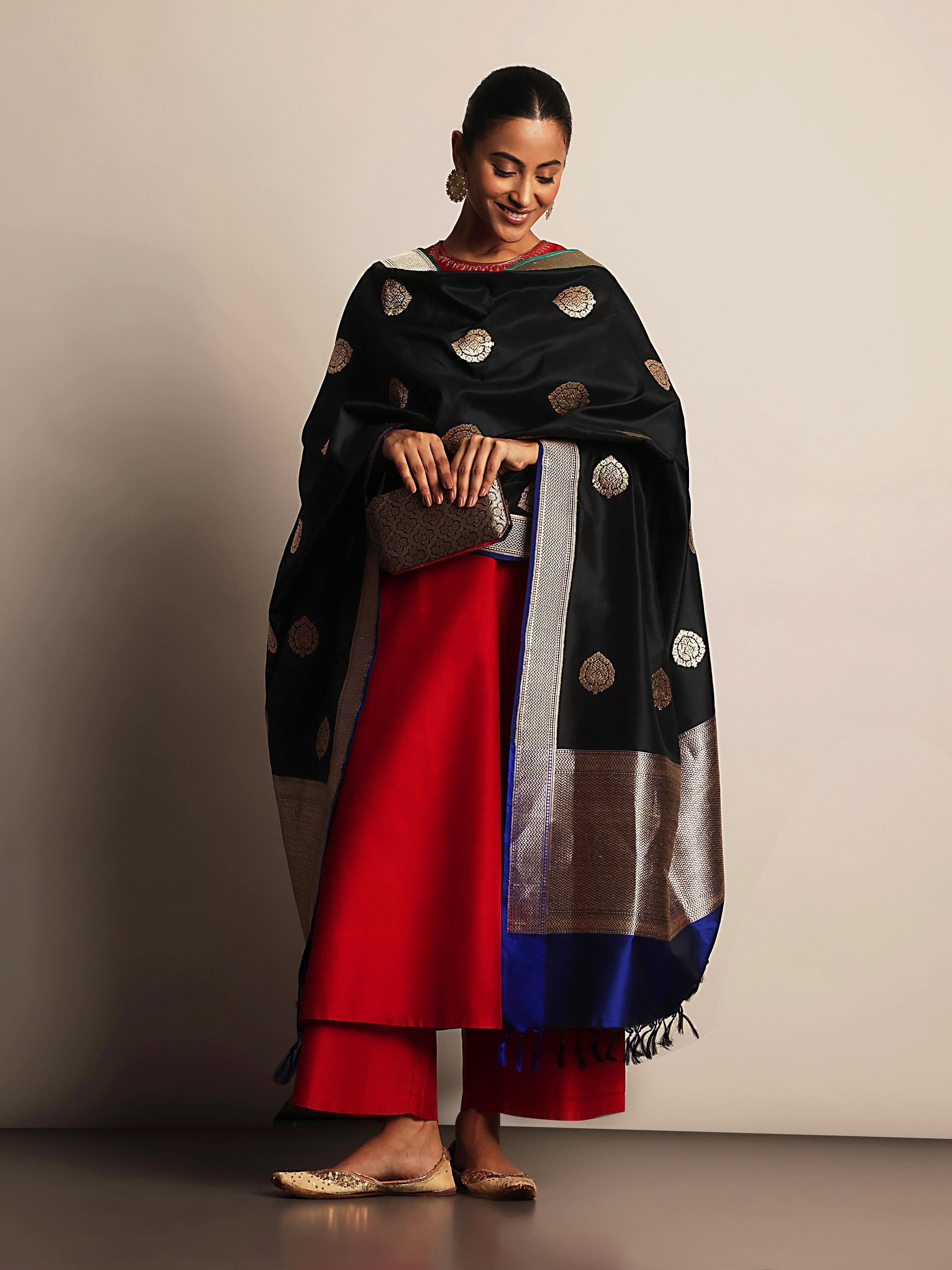 Silk Banarasi Dupatta