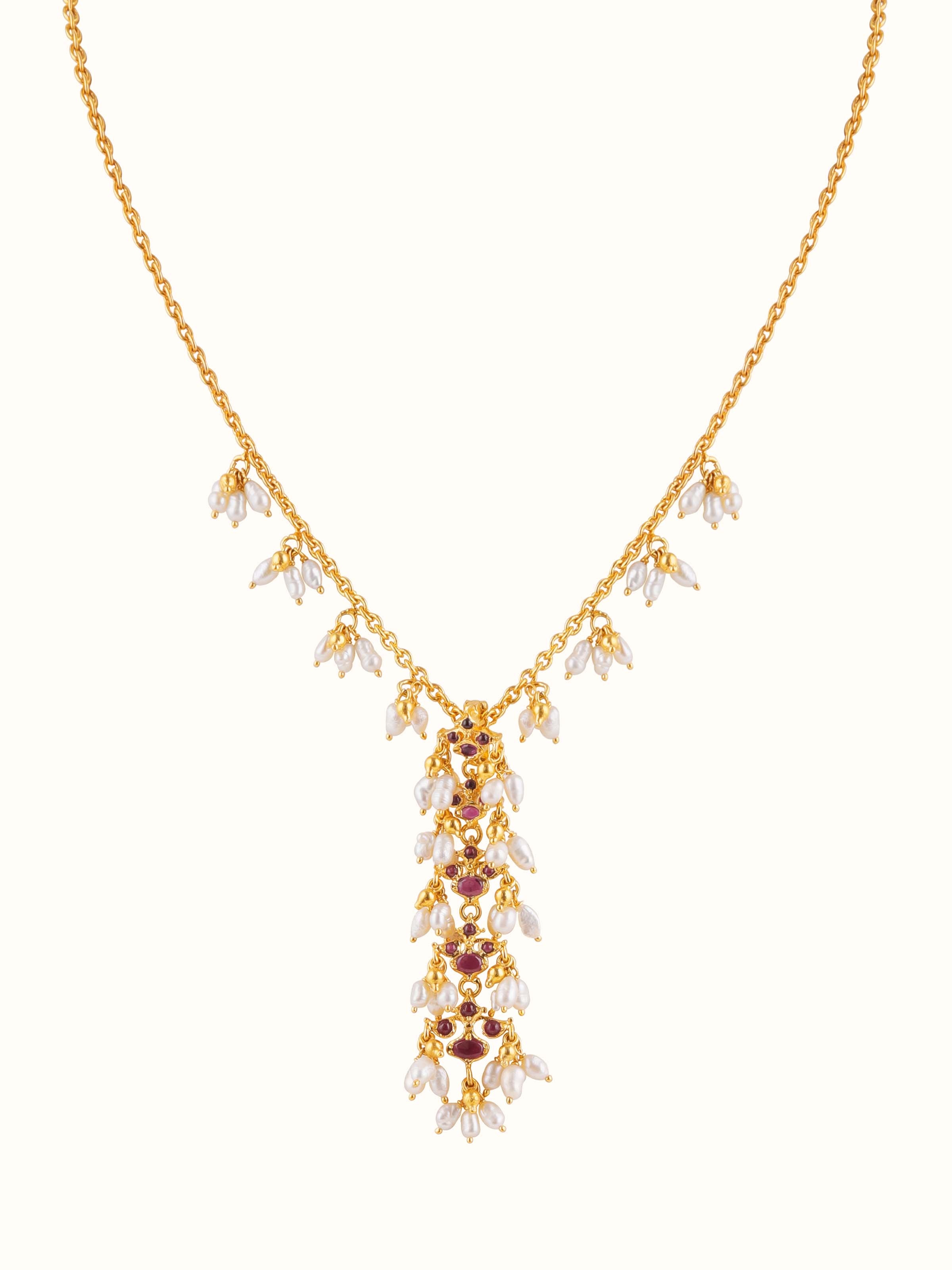 Guttapusalu Silver Pendant & Chain