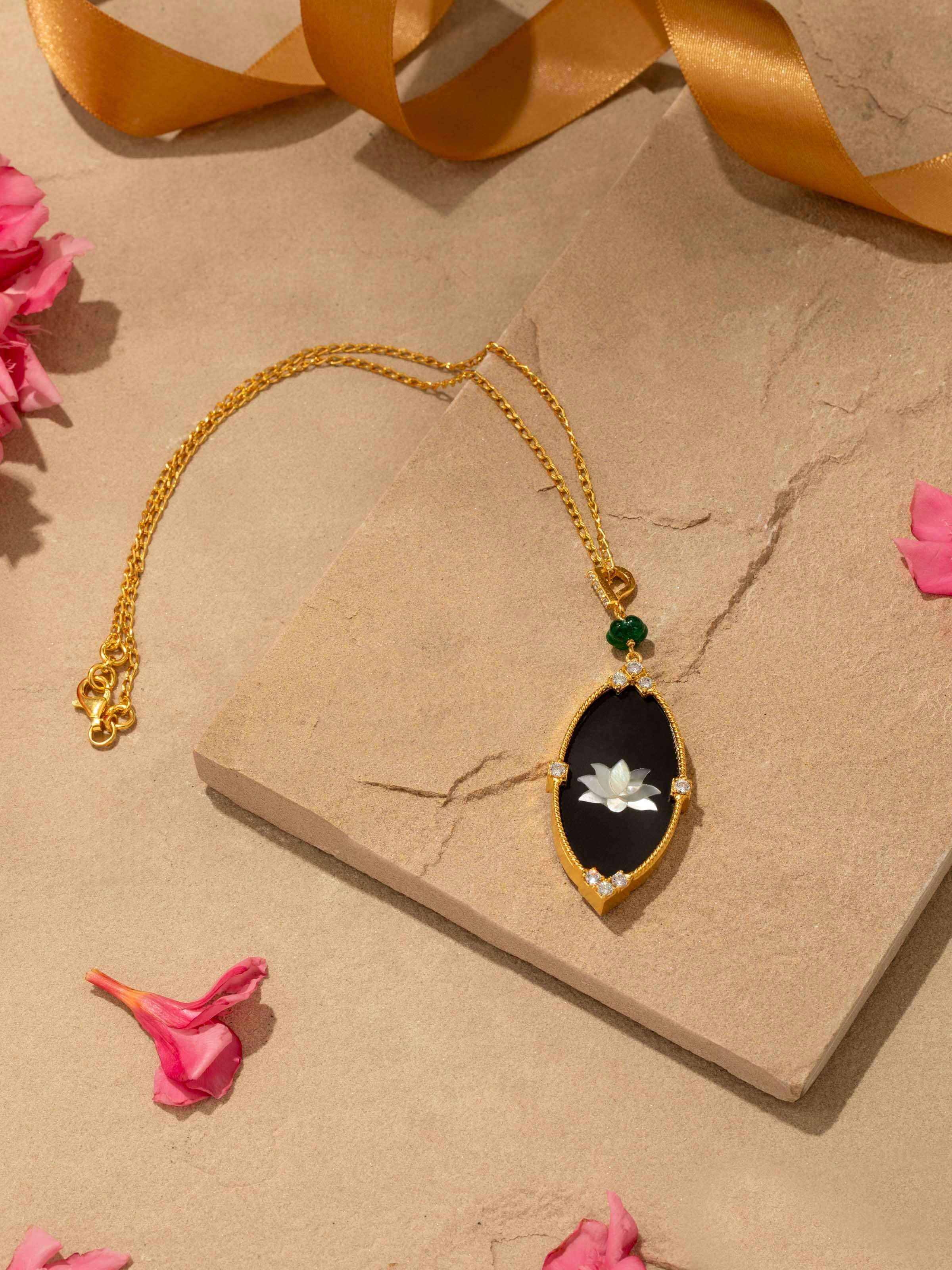 Overhead view capturing the floral motif and traditional Parchinkari technique