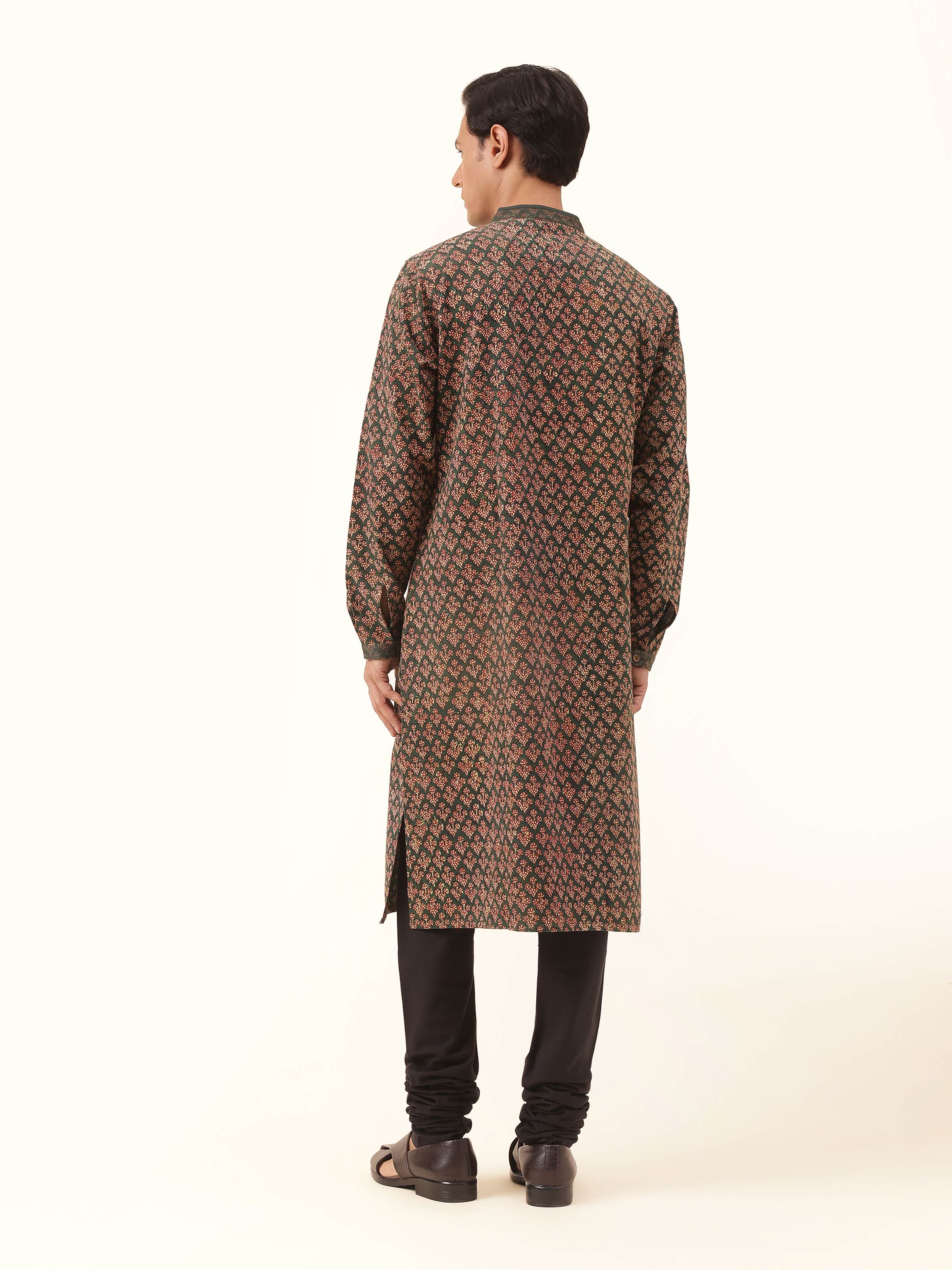 Back view featuring the easy-breezy cut and rich detail for a standout look.