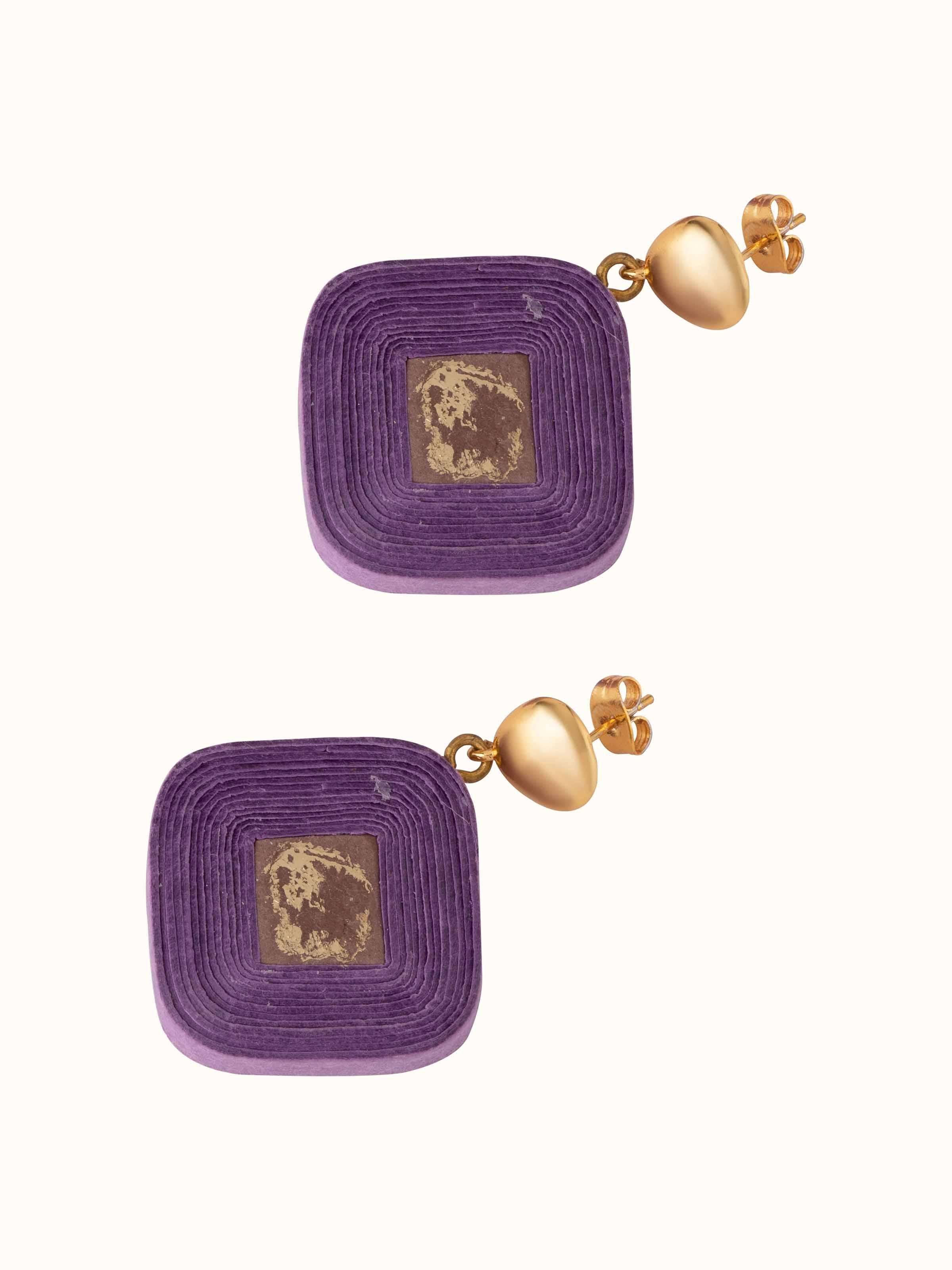 Paper Drop Earrings
