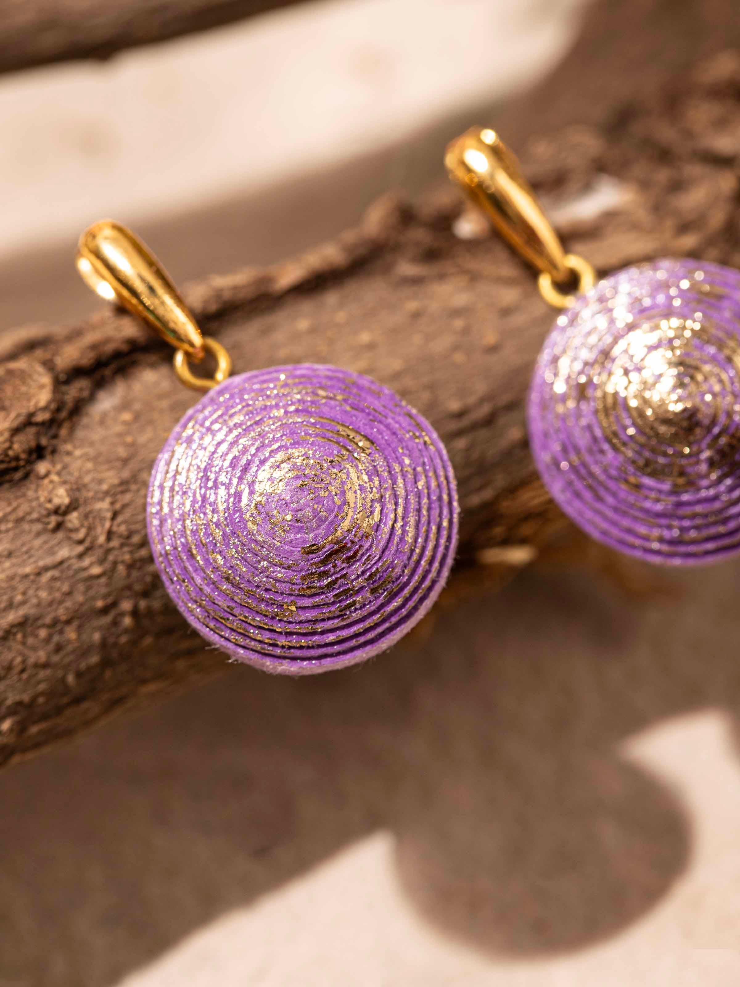Paper Drop Earrings