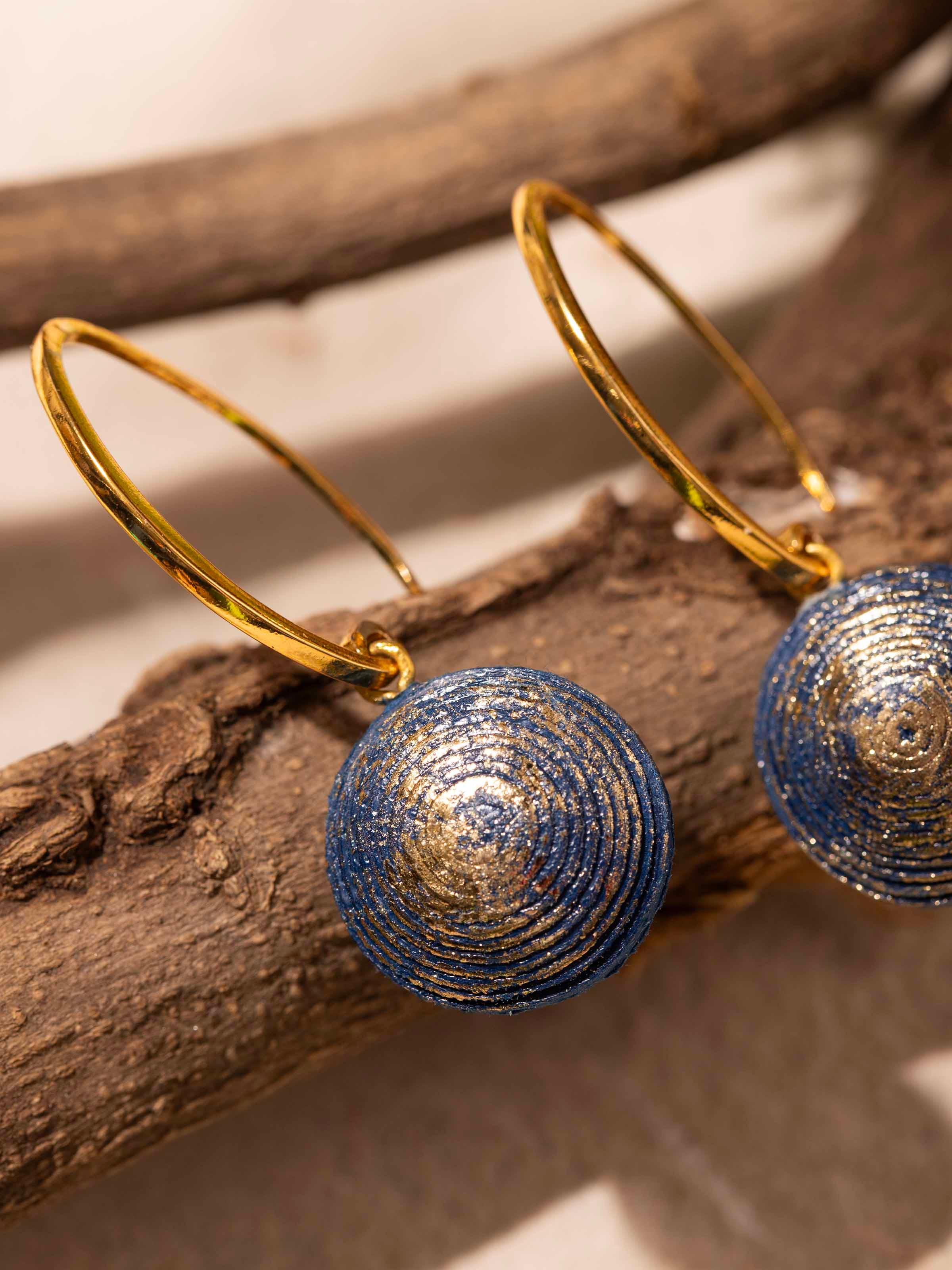 Paper Drop Earrings