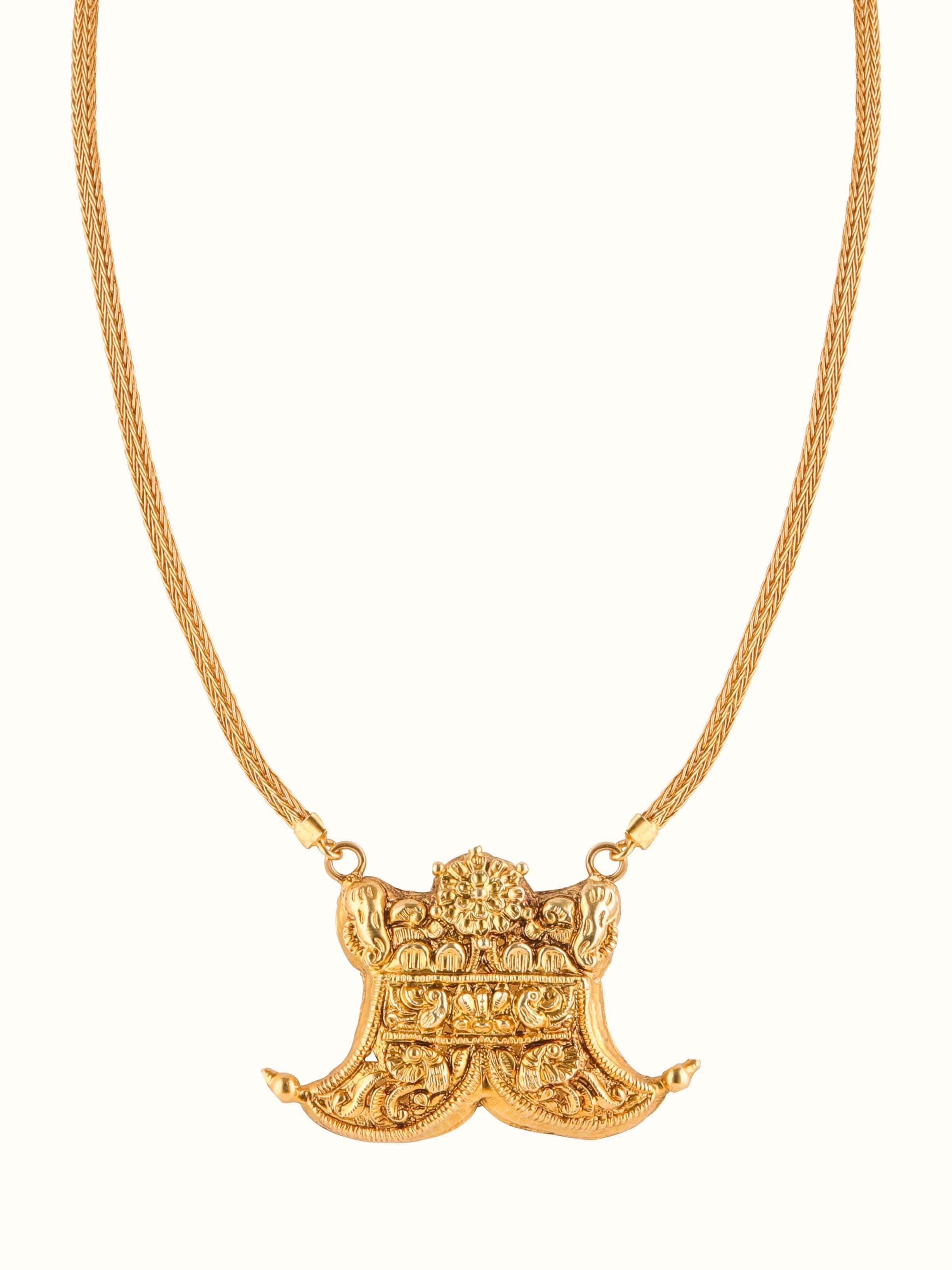 Front view of Nakash Silver Long Necklace featuring a refined silver design with elegant length.