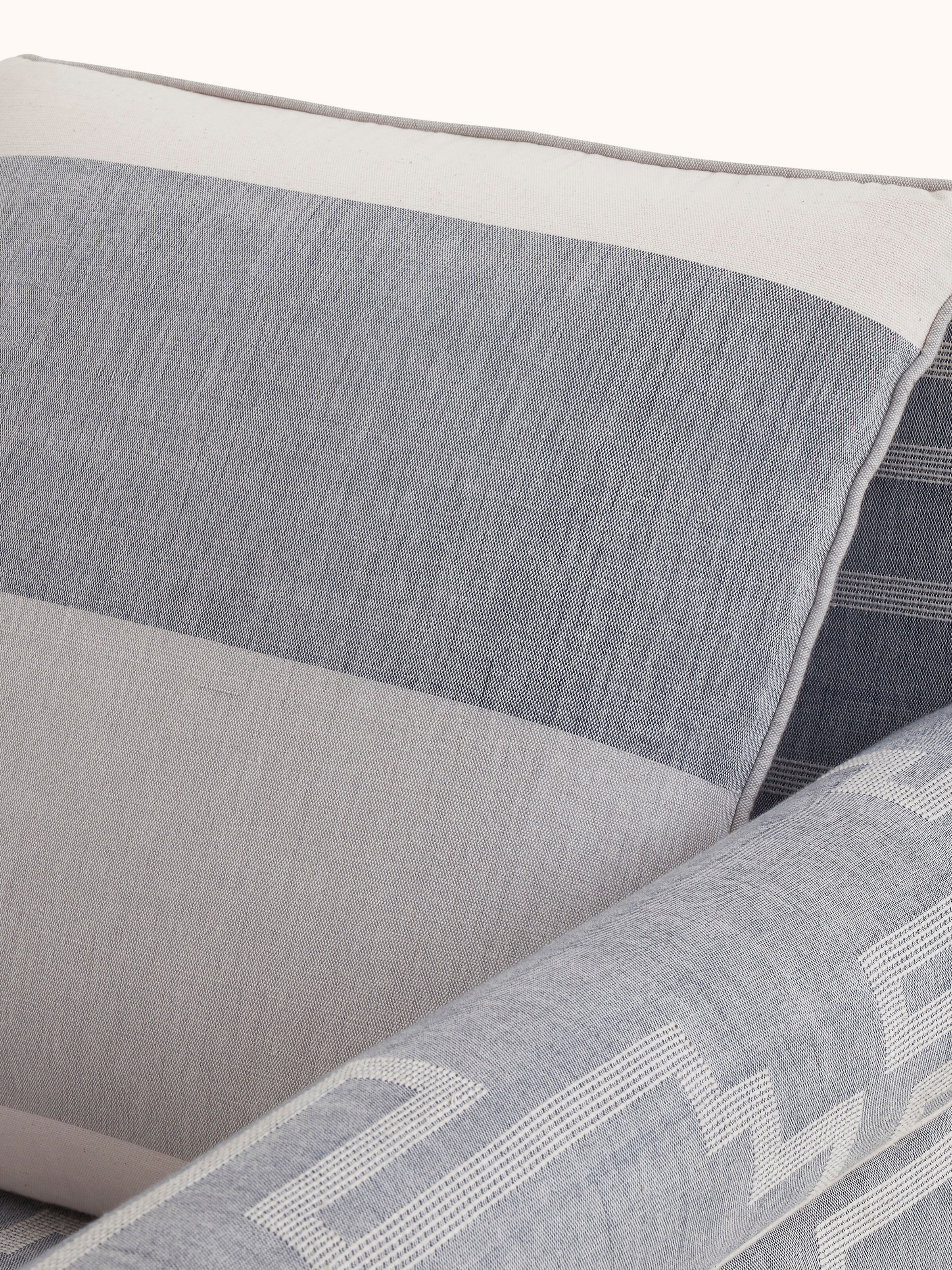 Top view of Sheesham Wood Bawan Buti Lounge Chair, highlighting the seating area and intricate detailing