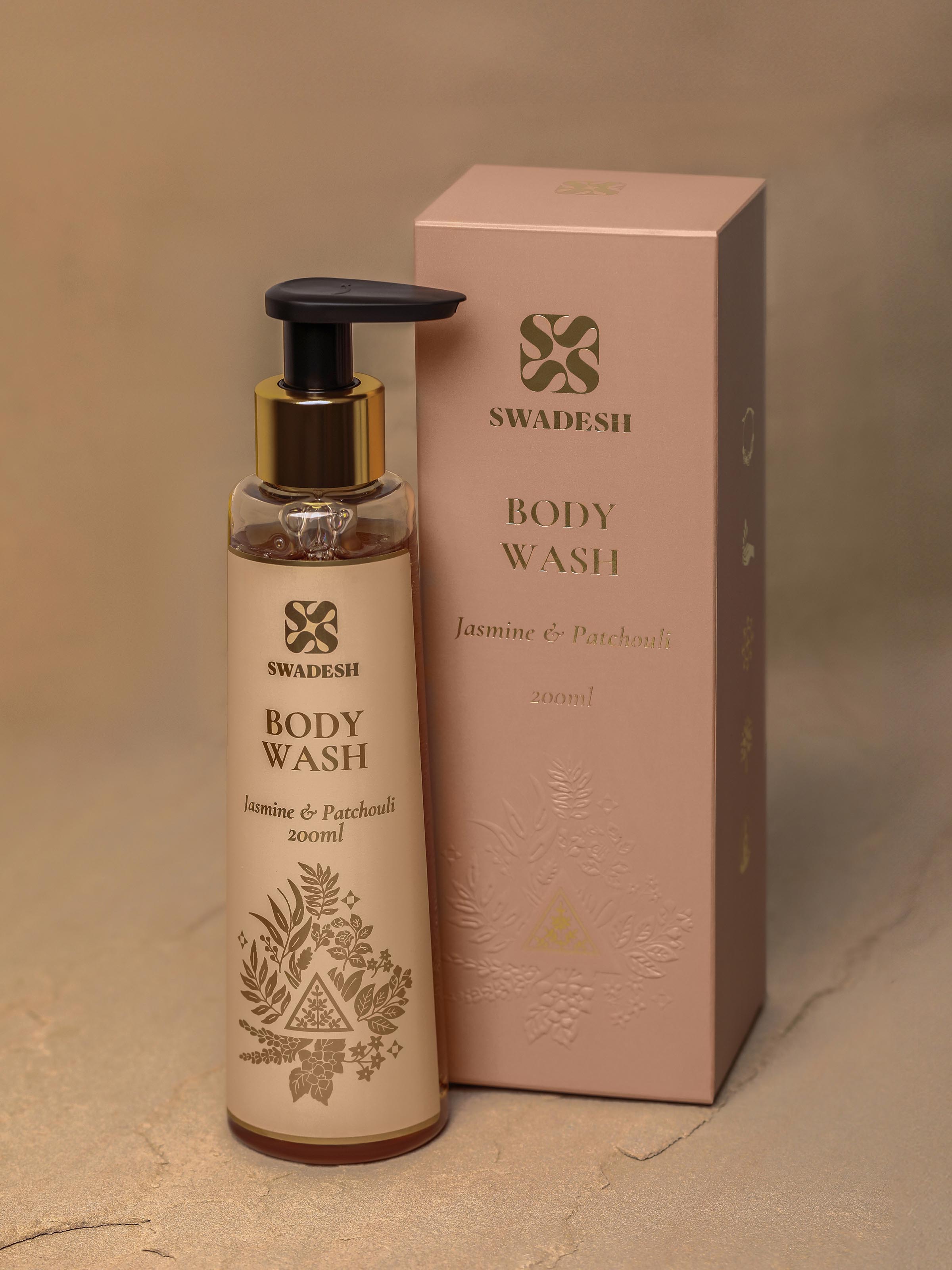 Body wash jasmine & patchouli