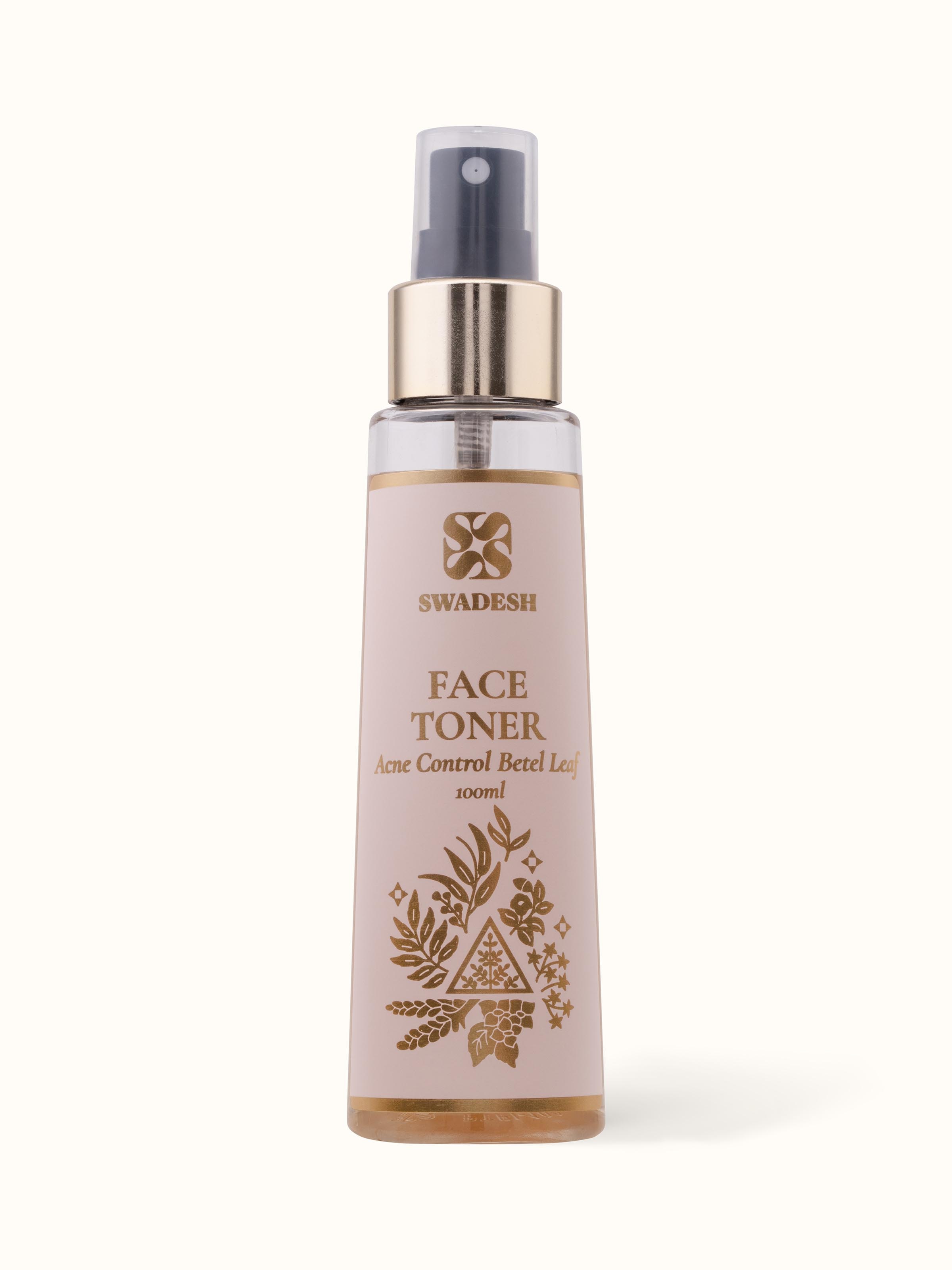 Front view of Face Toner Acne Control Betel Leaf showcasing its refreshing packaging and natural ingredients