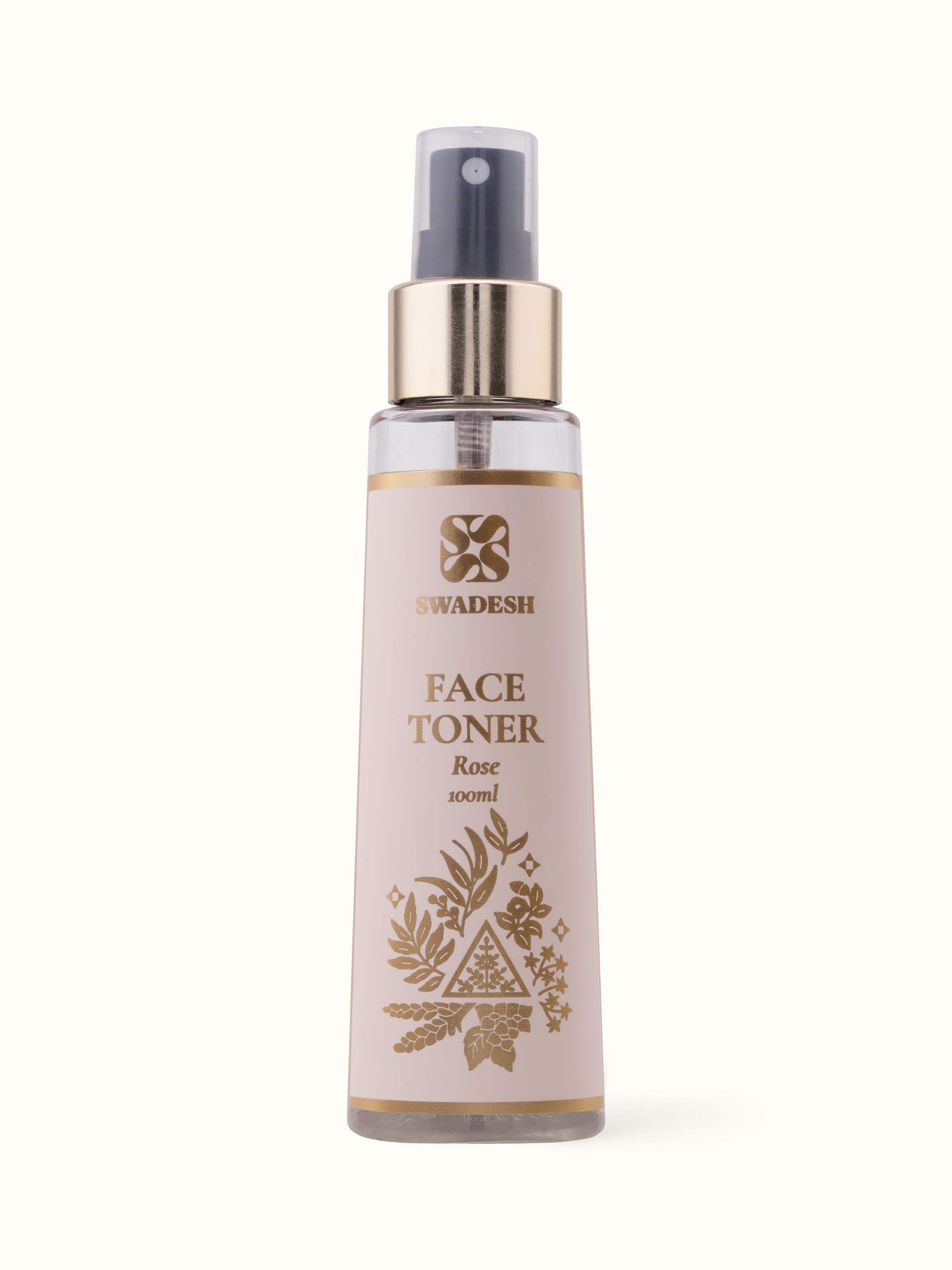 Front view of additional Face Toner Rose showcasing elegant design and refreshing floral essence