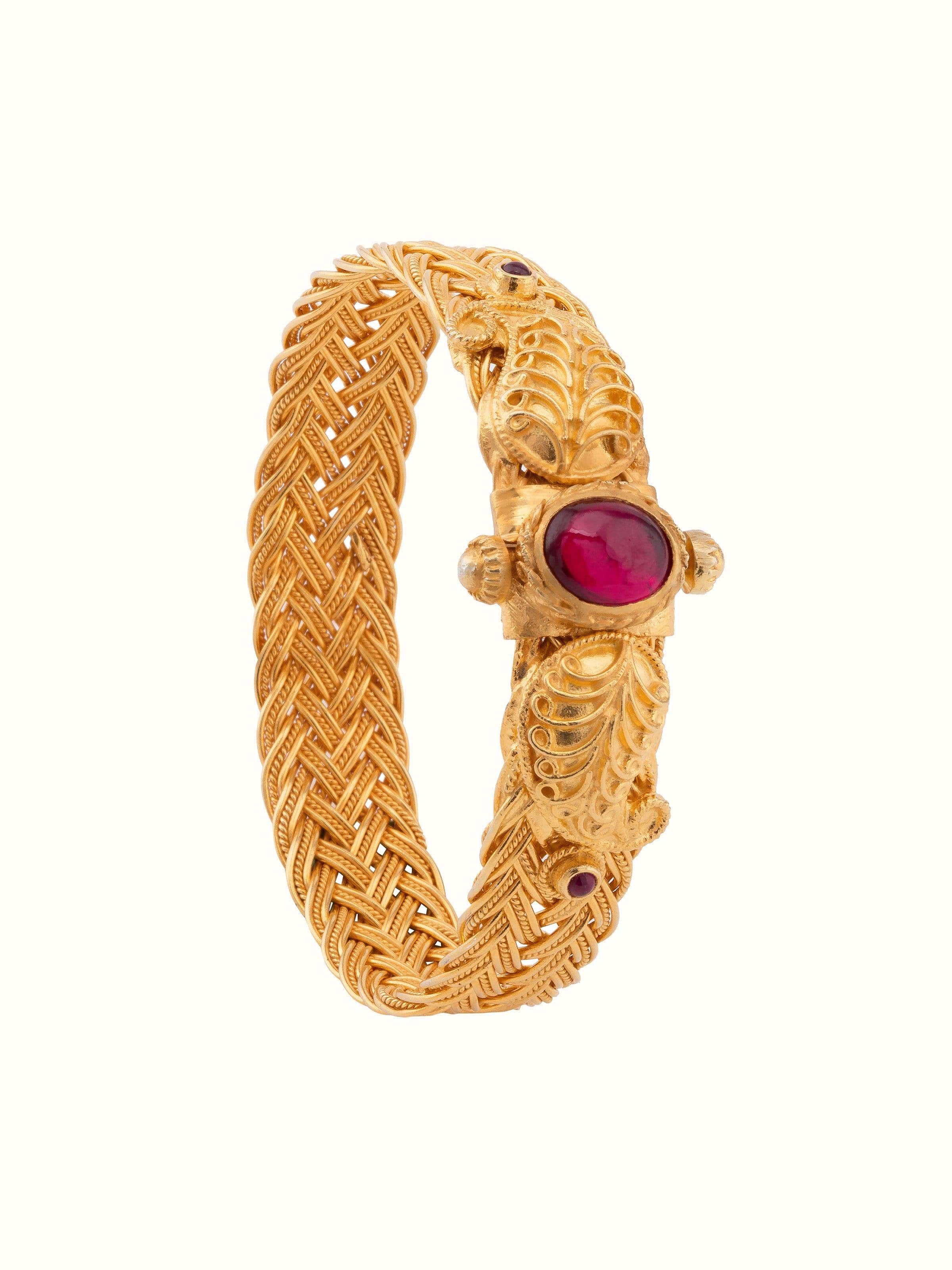 Front view of Silver Bangle showcasing elegant design and craftsmanship.