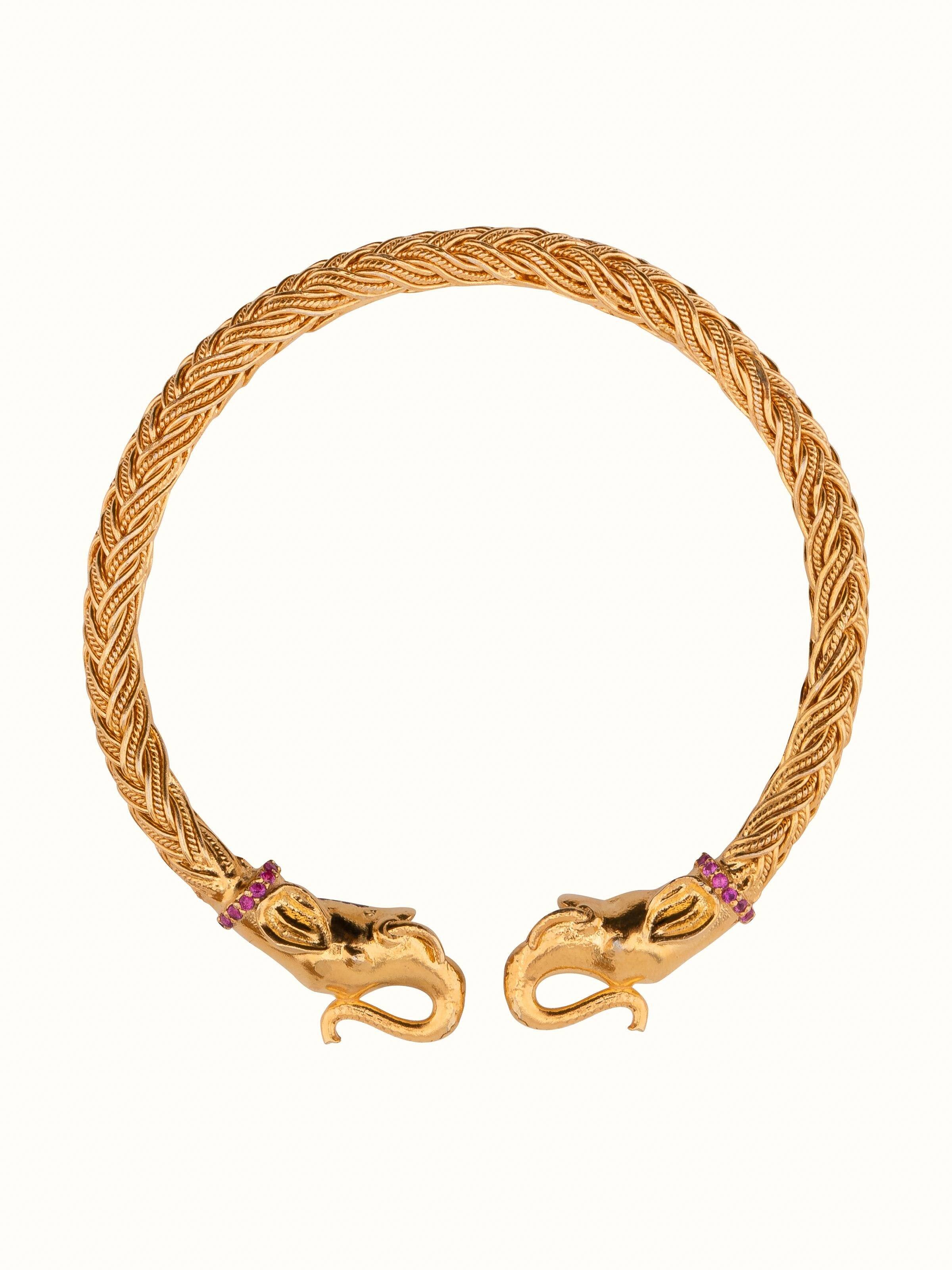 Front view of Silver Bangle featuring elegant design and smooth silver finish