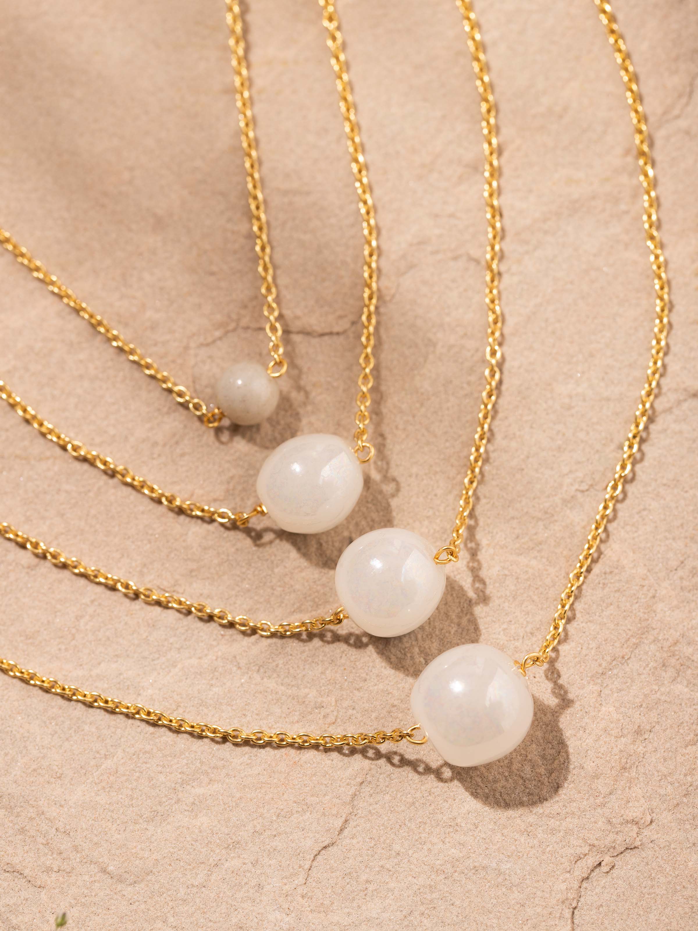 Close-up view of Silver Flame Glass Long Necklace featuring detailed glass beads and fine silverwork by Swadesh