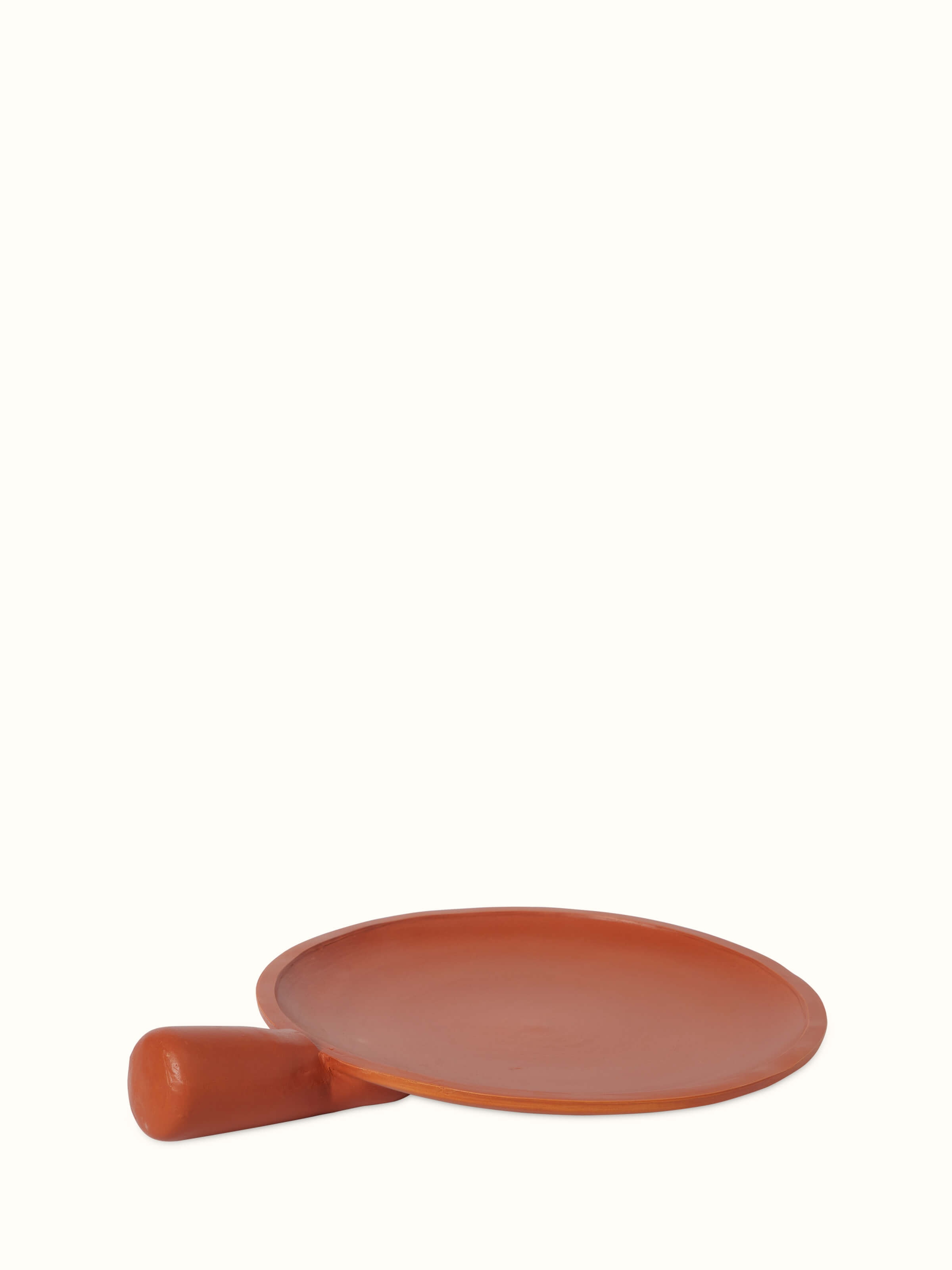 Close-up of terracotta clay five lords sculpture, highlighting intricate details and craftsmanship.