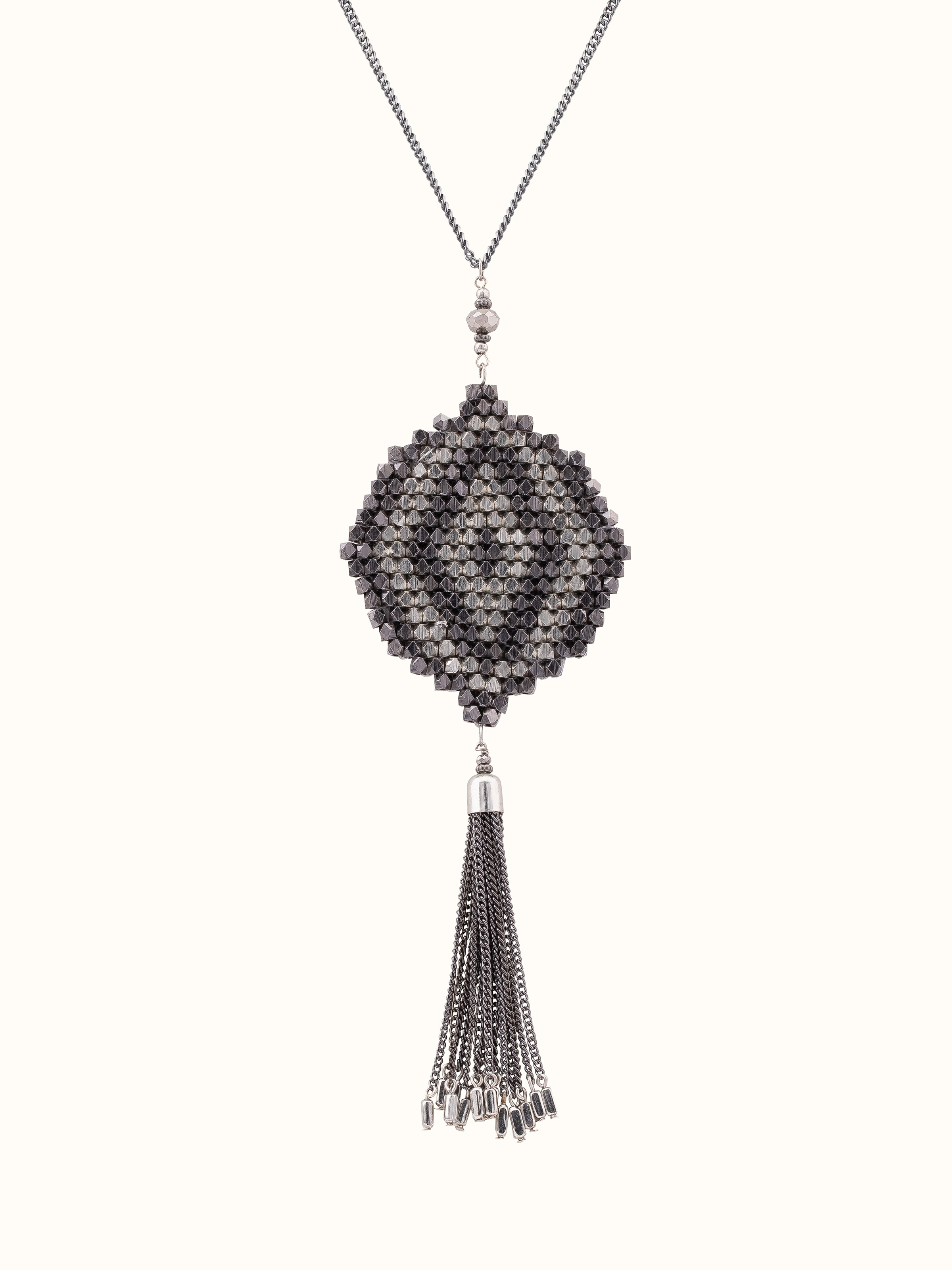 Front view of Dhokra Bracelet Set (2 pcs) highlighting traditional Dhokra design.