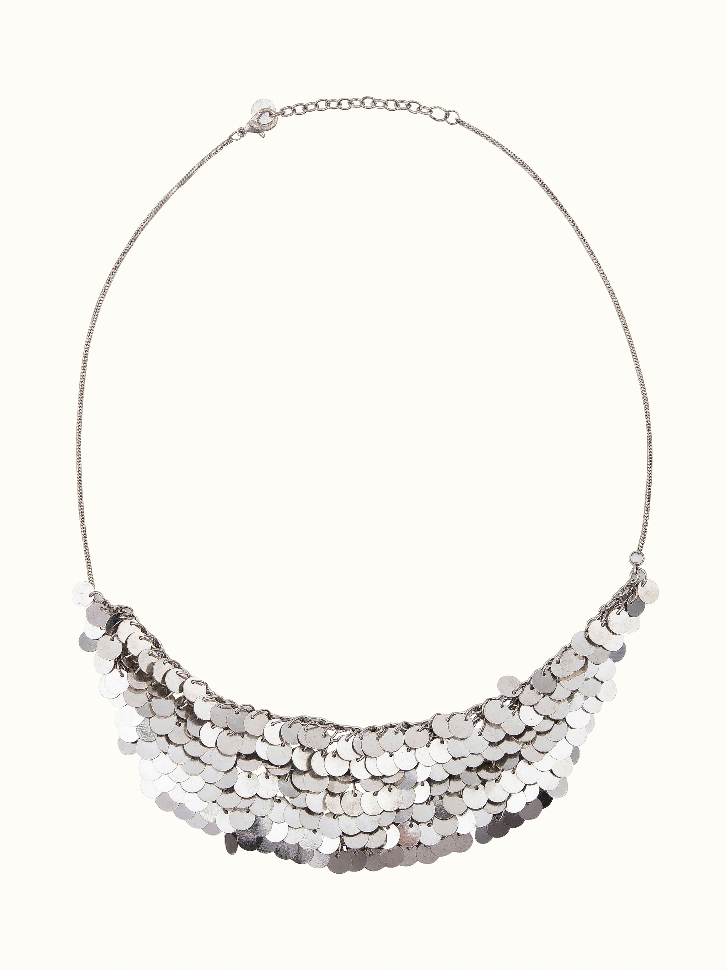 Front view of Silver Smithing Drop Earrings highlighting their elegant and refined design.