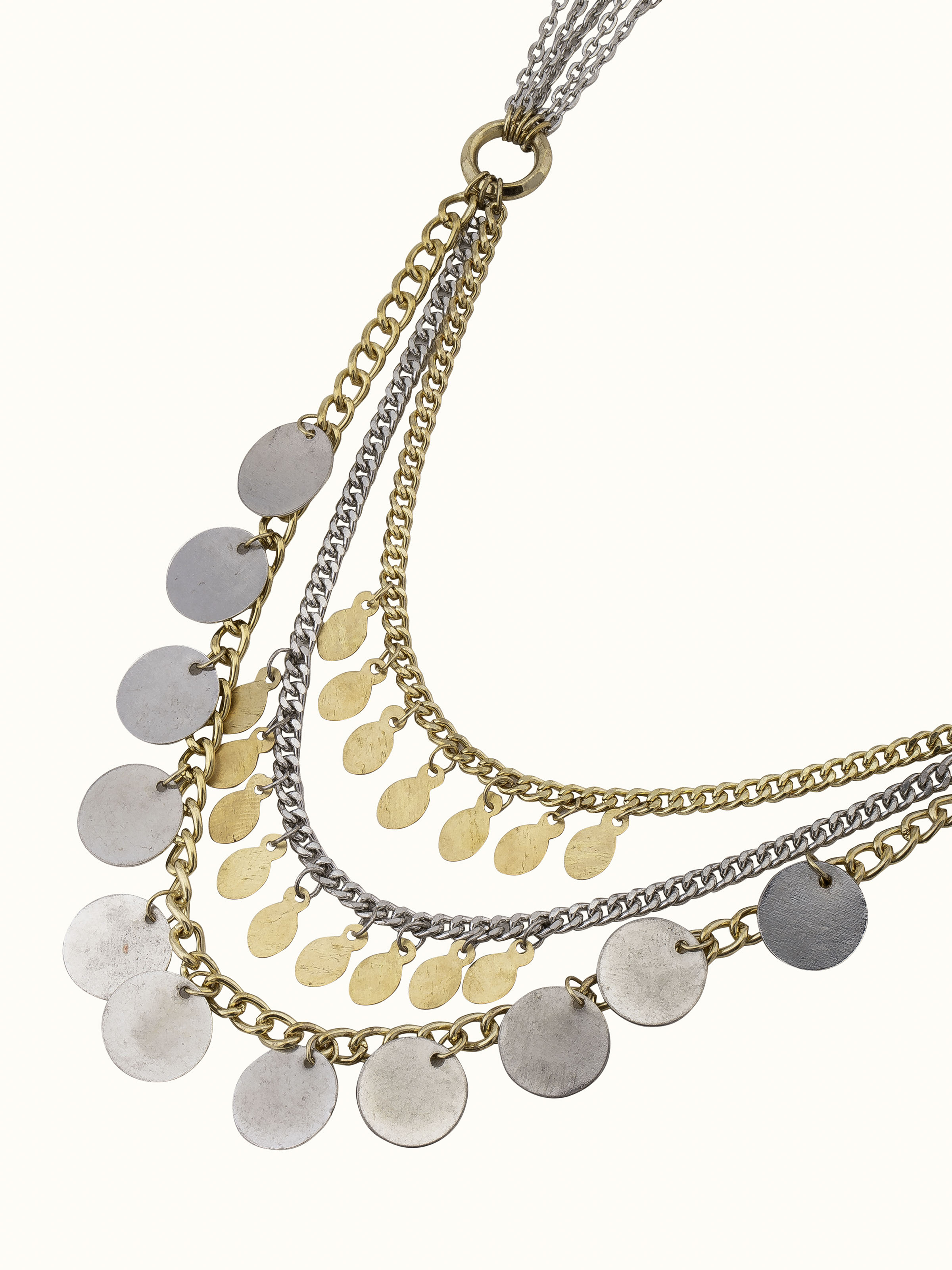 Detailed view of handcrafted long necklace emphasizing its fine craftsmanship and intricate design.