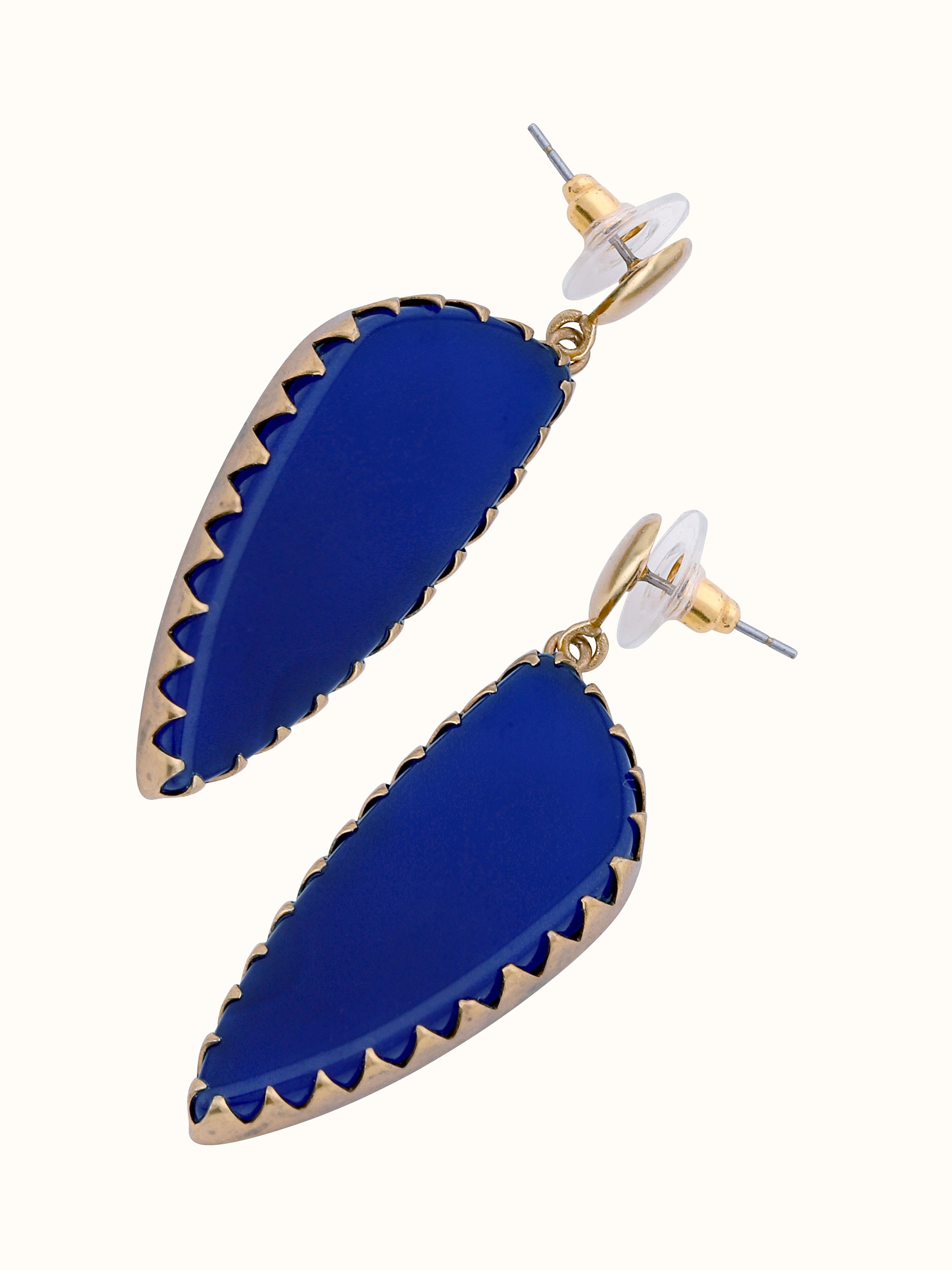 Artistic angle of Agate Drop Earrings showcasing their elegant design and natural stone beauty.