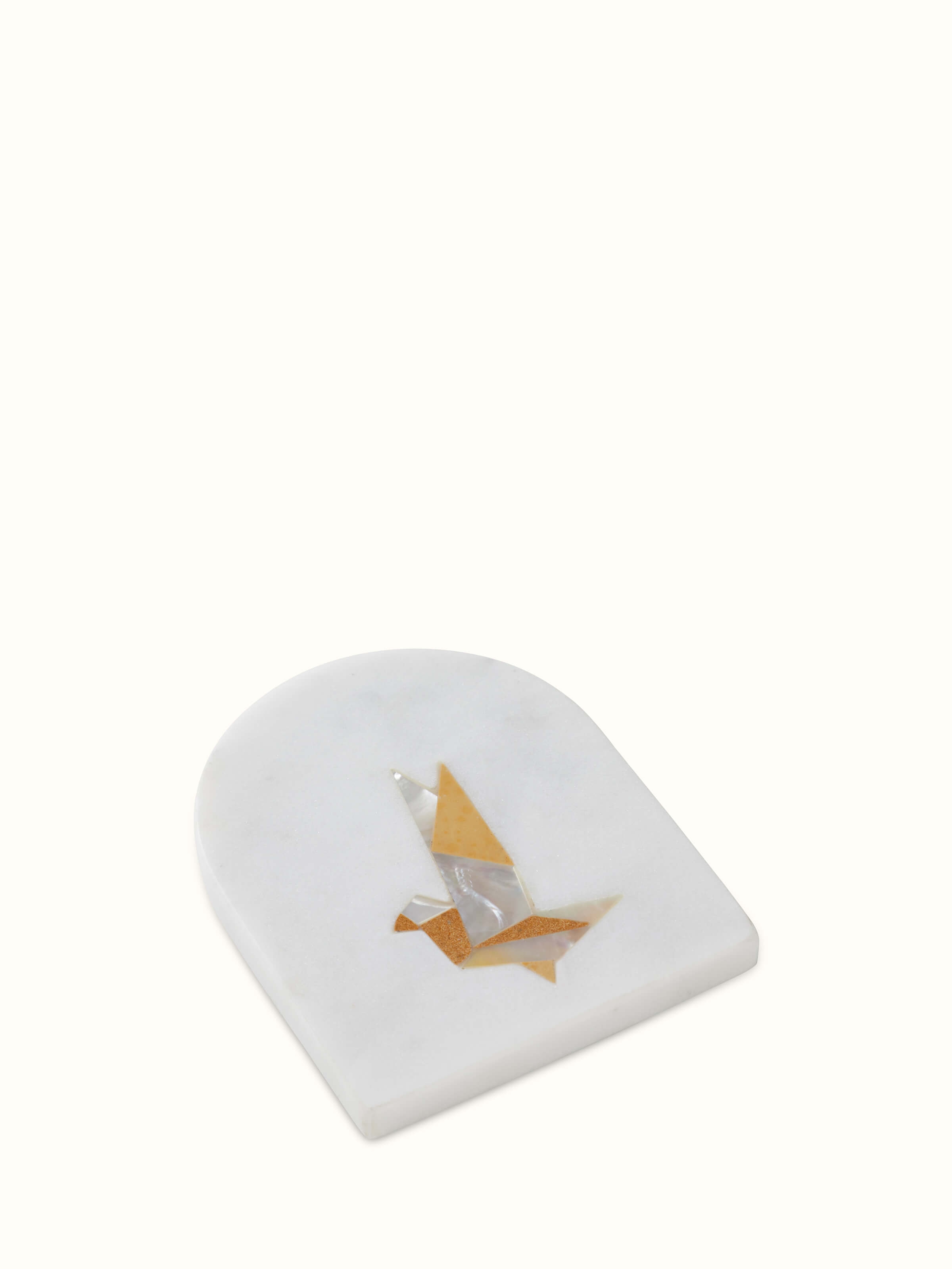 Alternate angle of Carved Marble Coasters (6 pcs) showing the variety of carving patterns and marble finish.