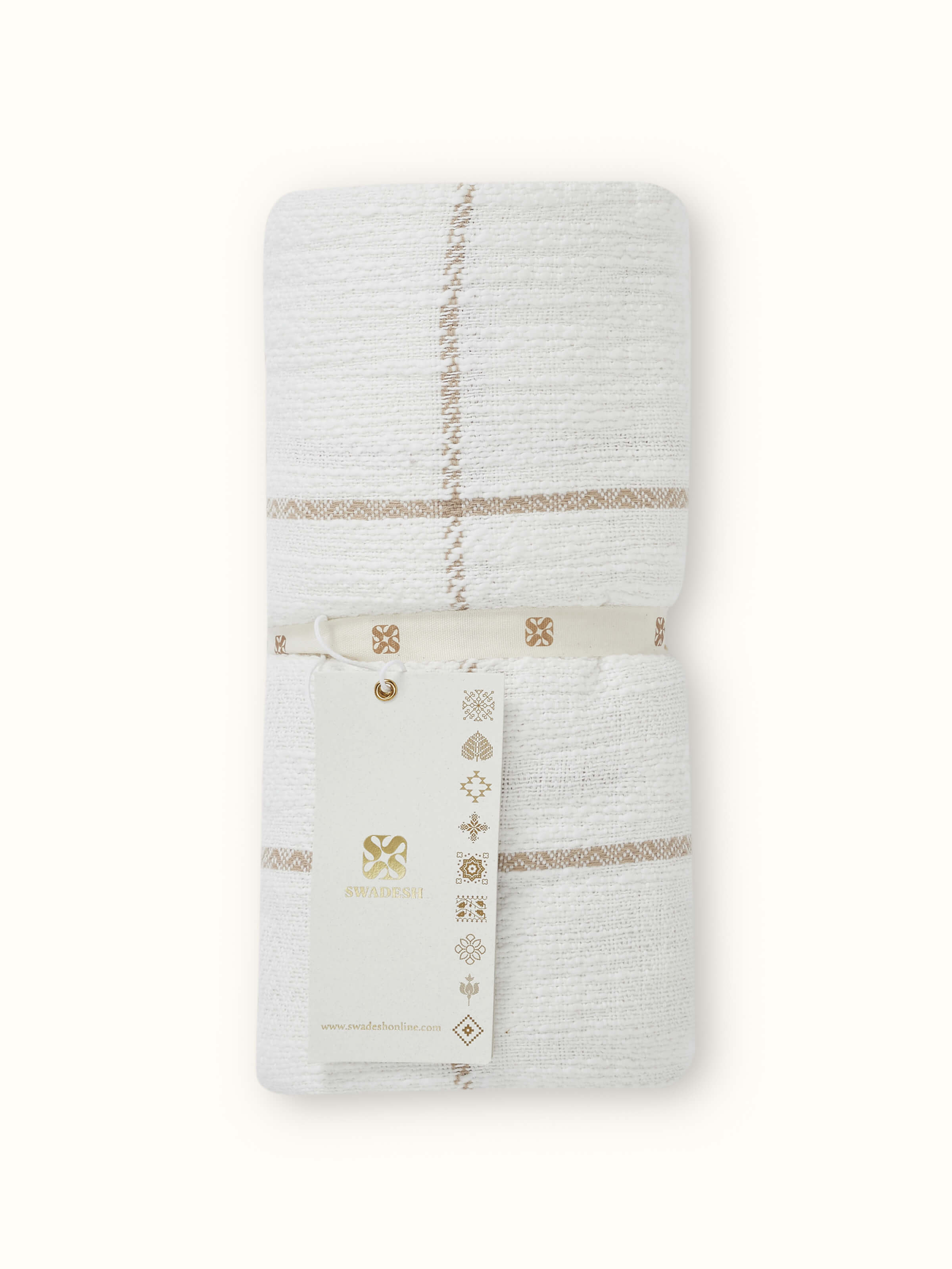 Close-up detail showing the fine twill weave and fabric softness.