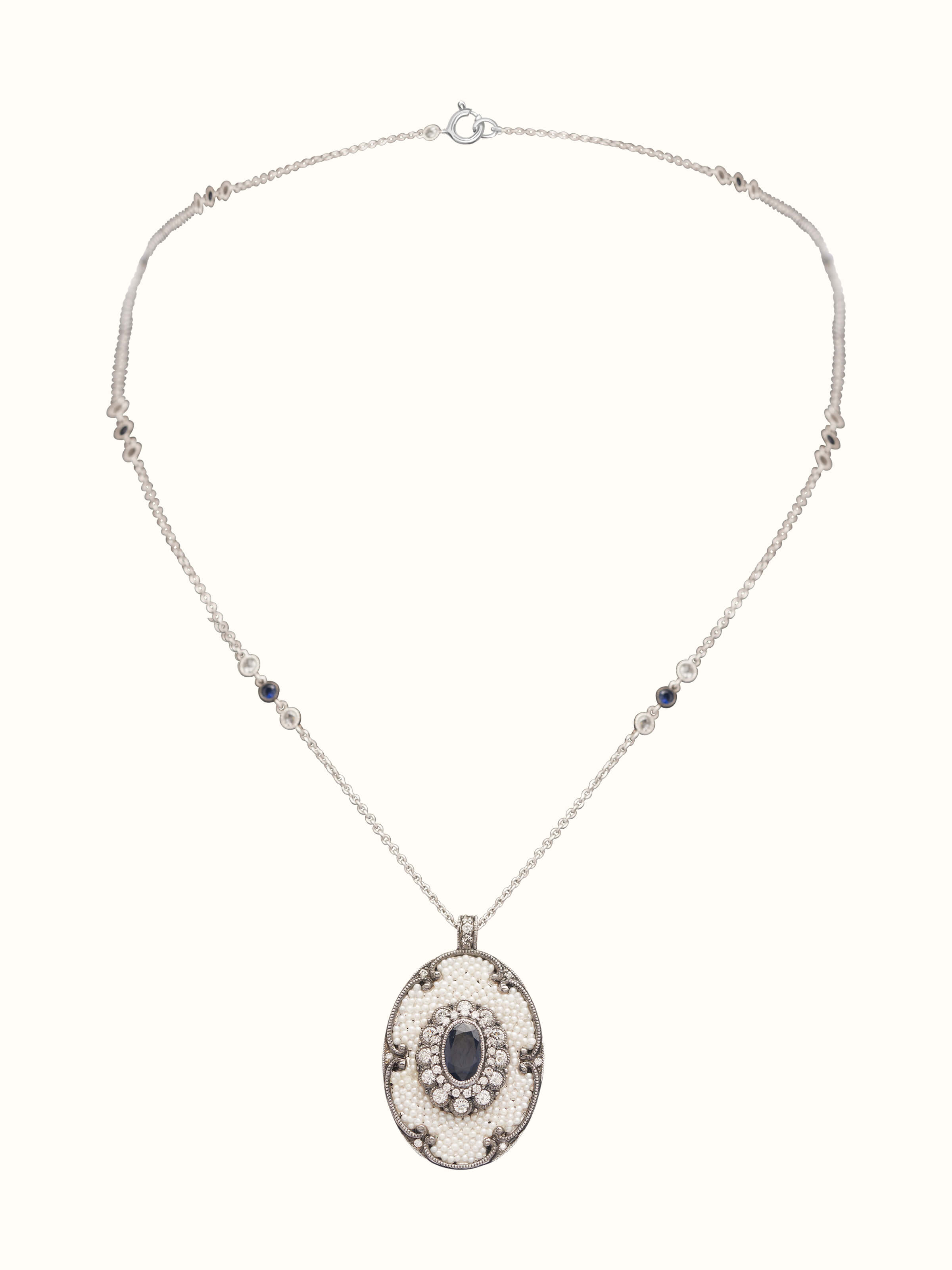 Pearl Pirohi 18 Karat Gold Pendant & Chain