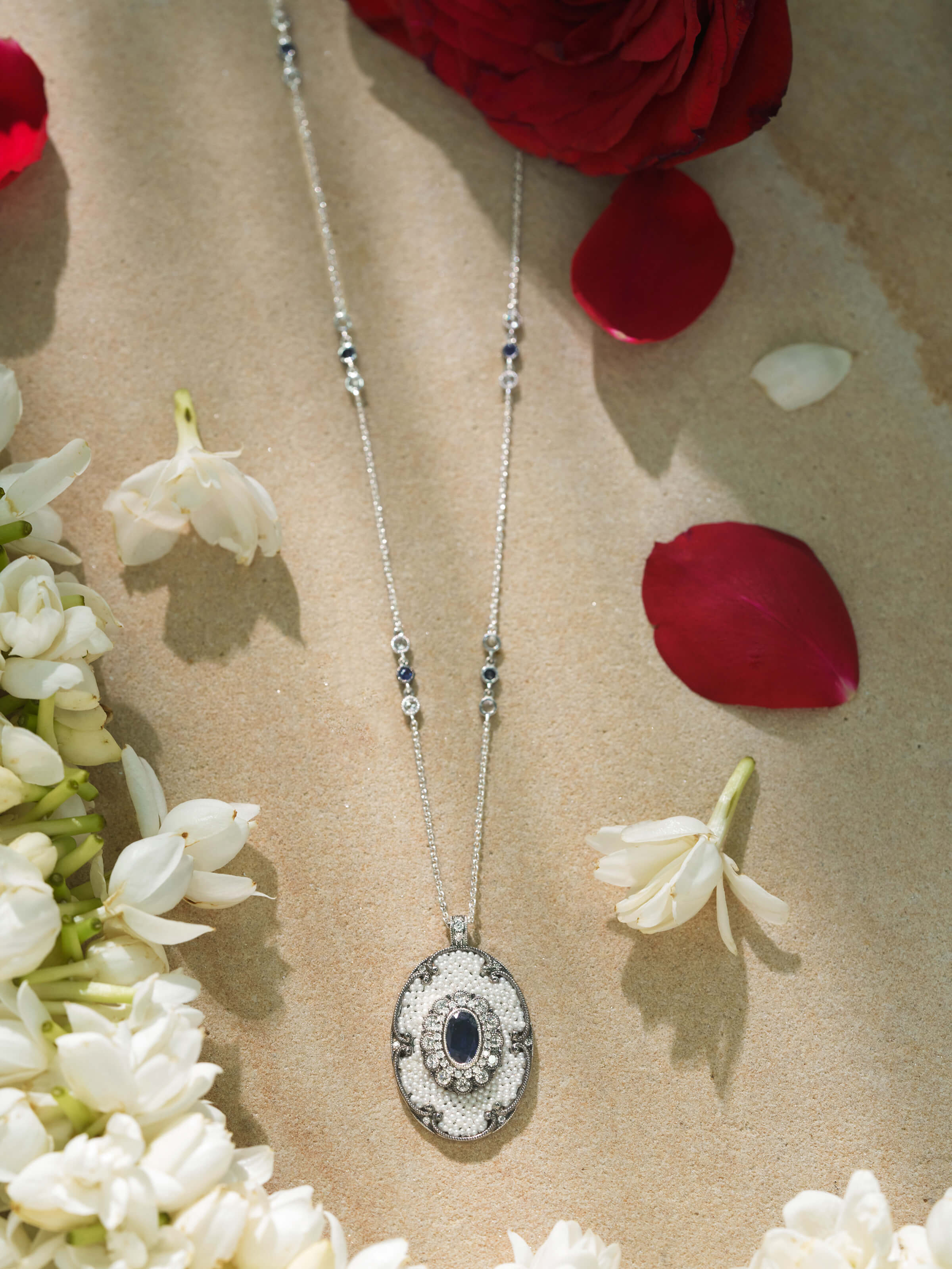 Pearl Pirohi 18 Karat Gold Pendant & Chain