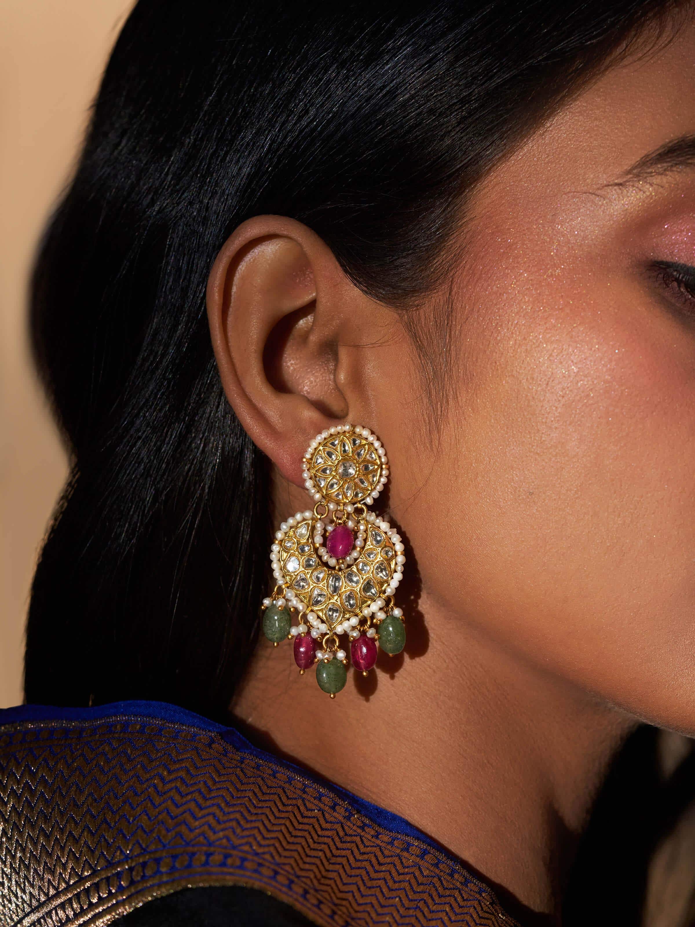 Close-up showing the delicate design and smooth finish