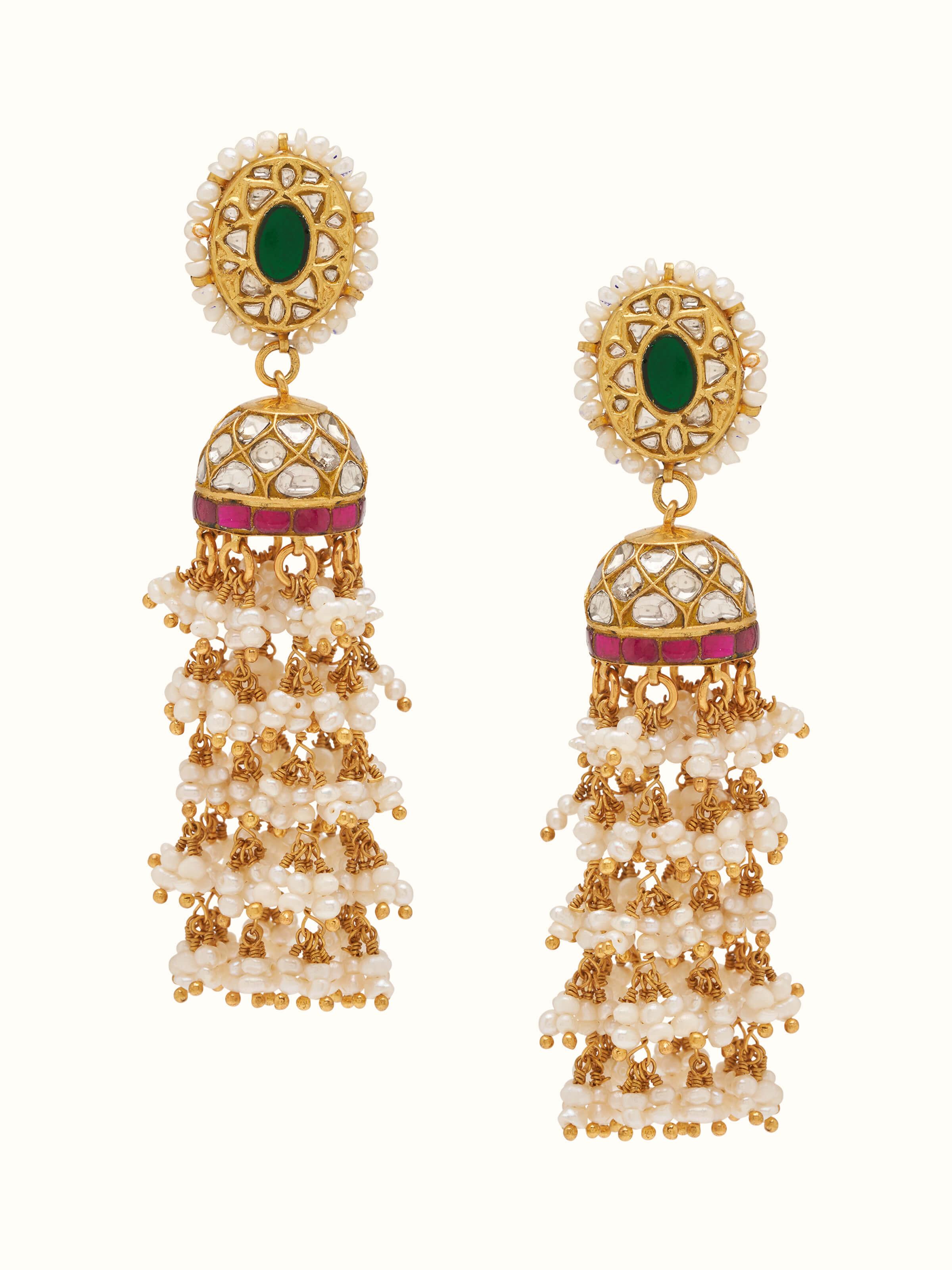 Thappa 22 Karat Gold Jhumka