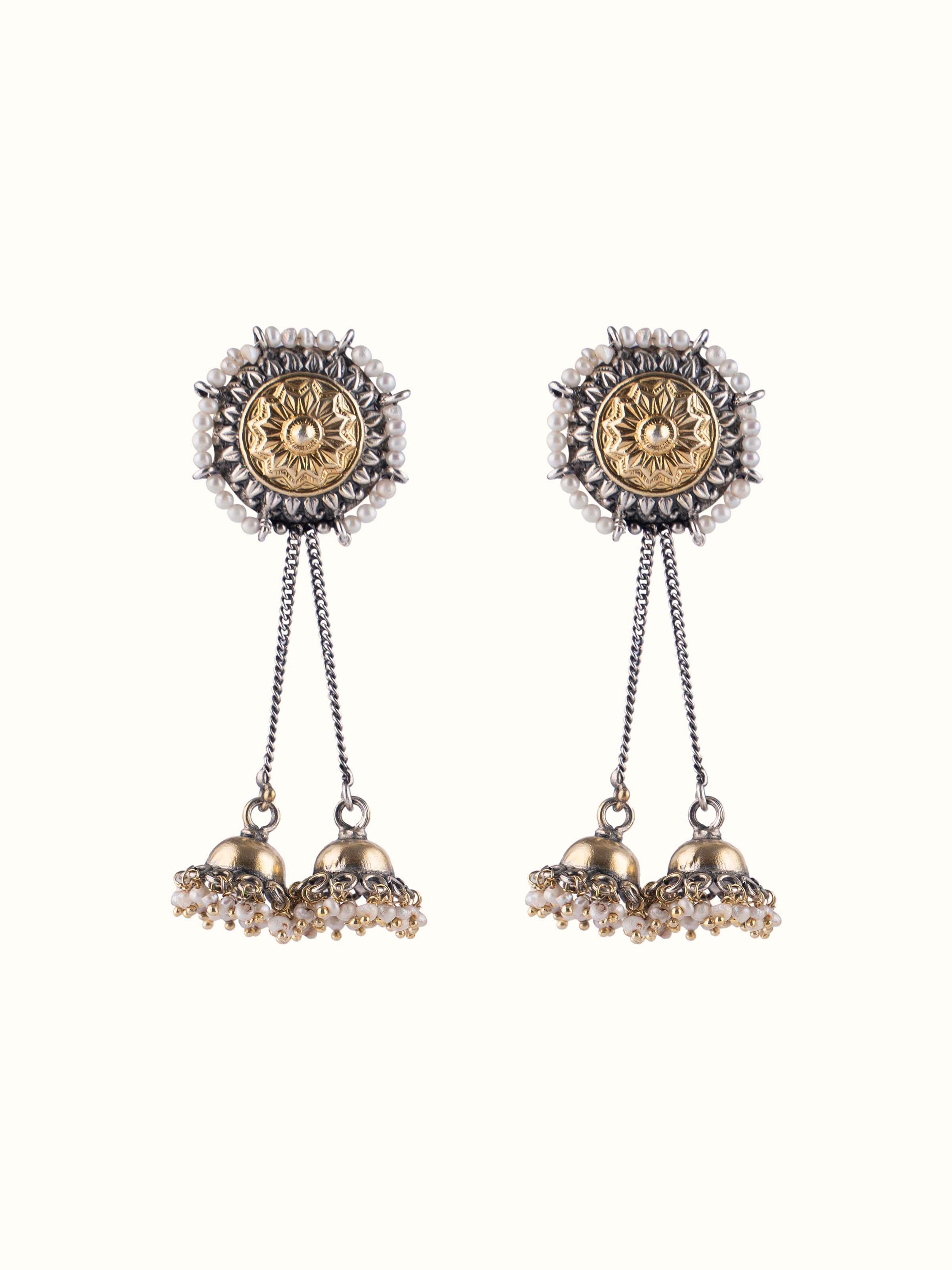 Silver Smithing Jhumkas