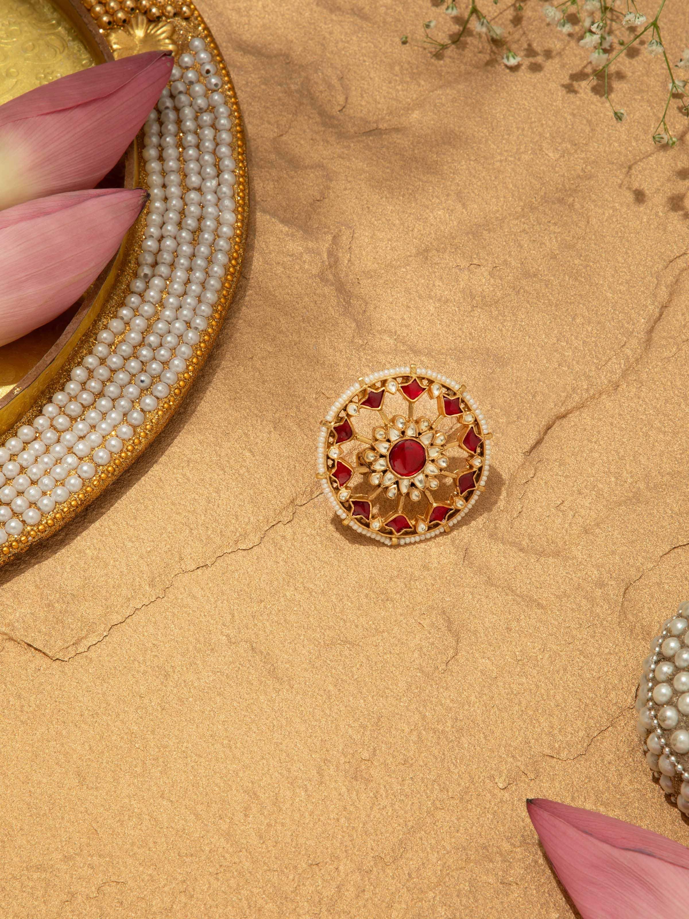 Angled view of Silver Smithing Ring showcasing its refined design and silver craftsmanship.