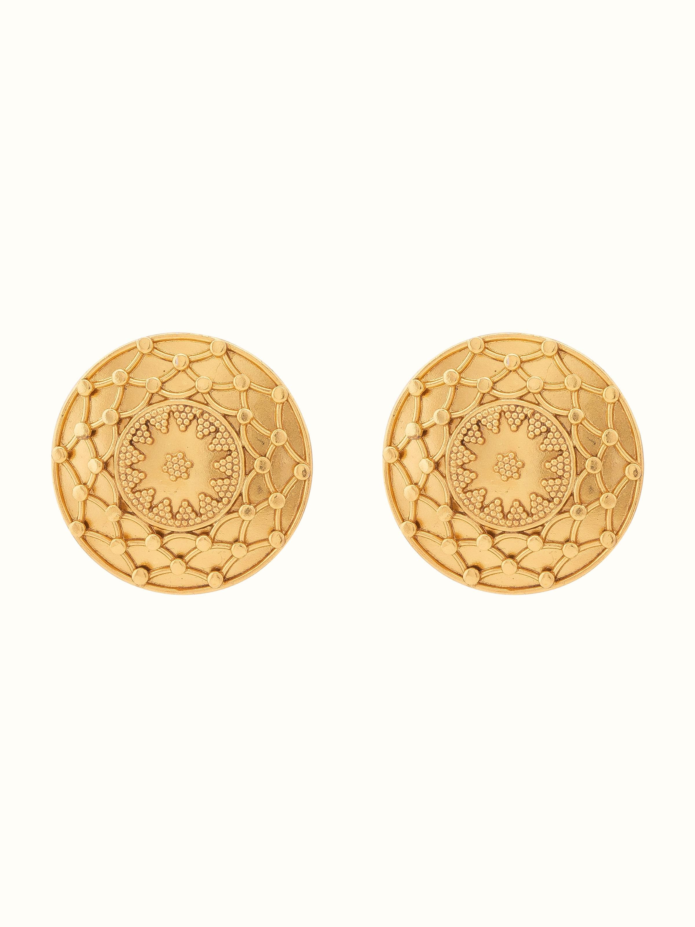 Rajashri Silver Smithing Studs
