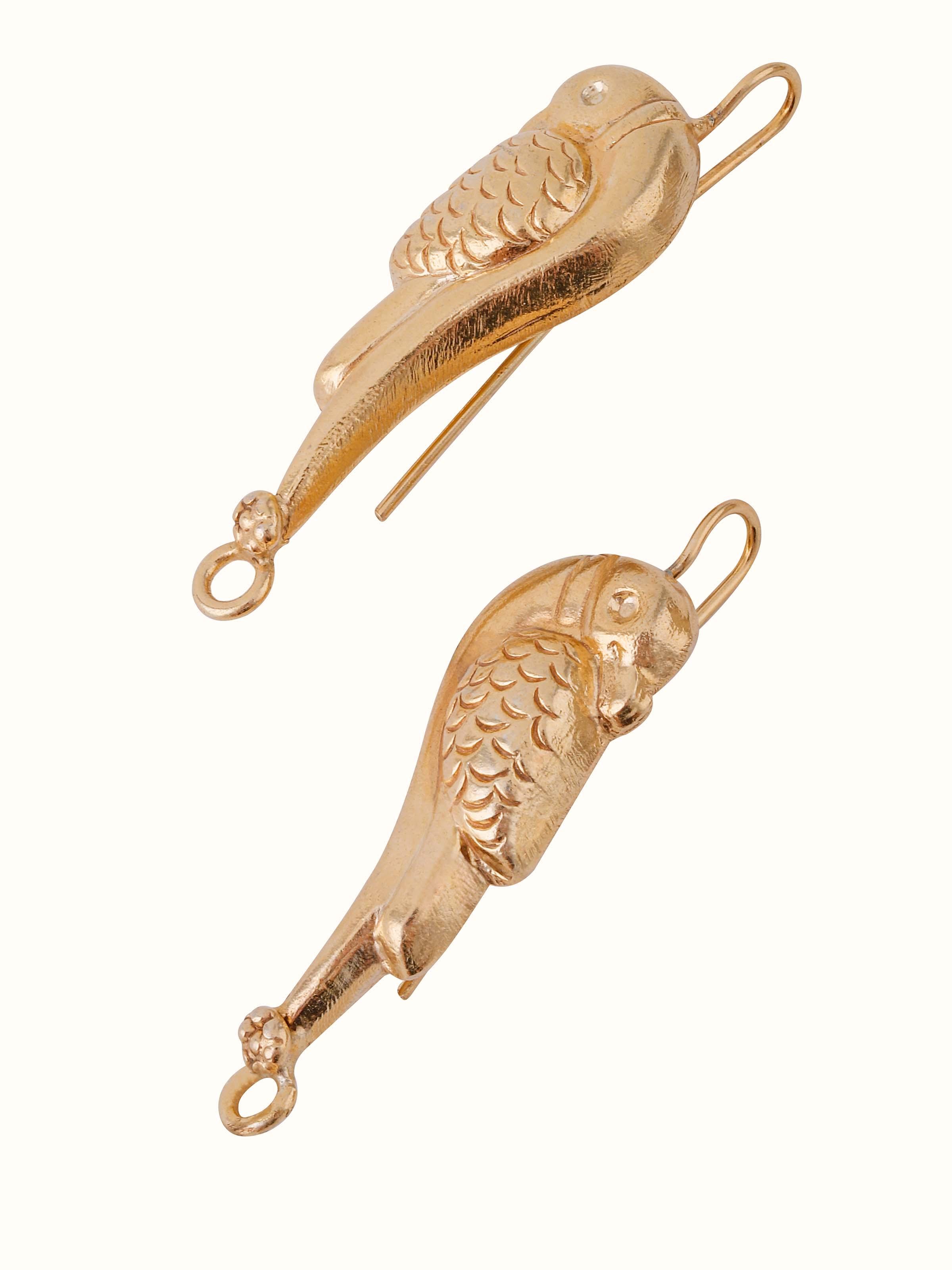 Detailed view of Silver Smithing Drop Earrings highlighting the intricate design and polished finish