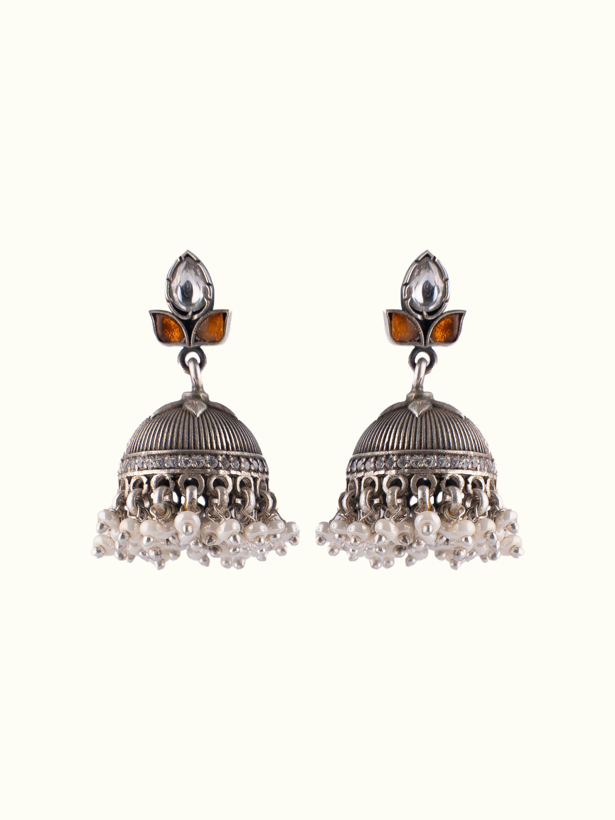 Silver Smithing Jhumkas